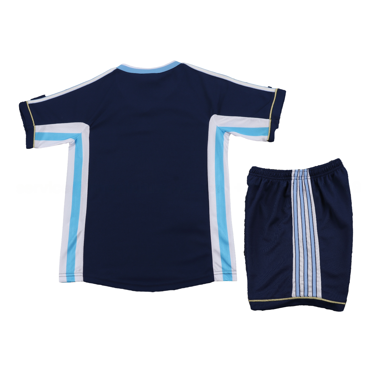 Retro Argentina 1998 Away Kids Kit - UnitedFutballJersey
