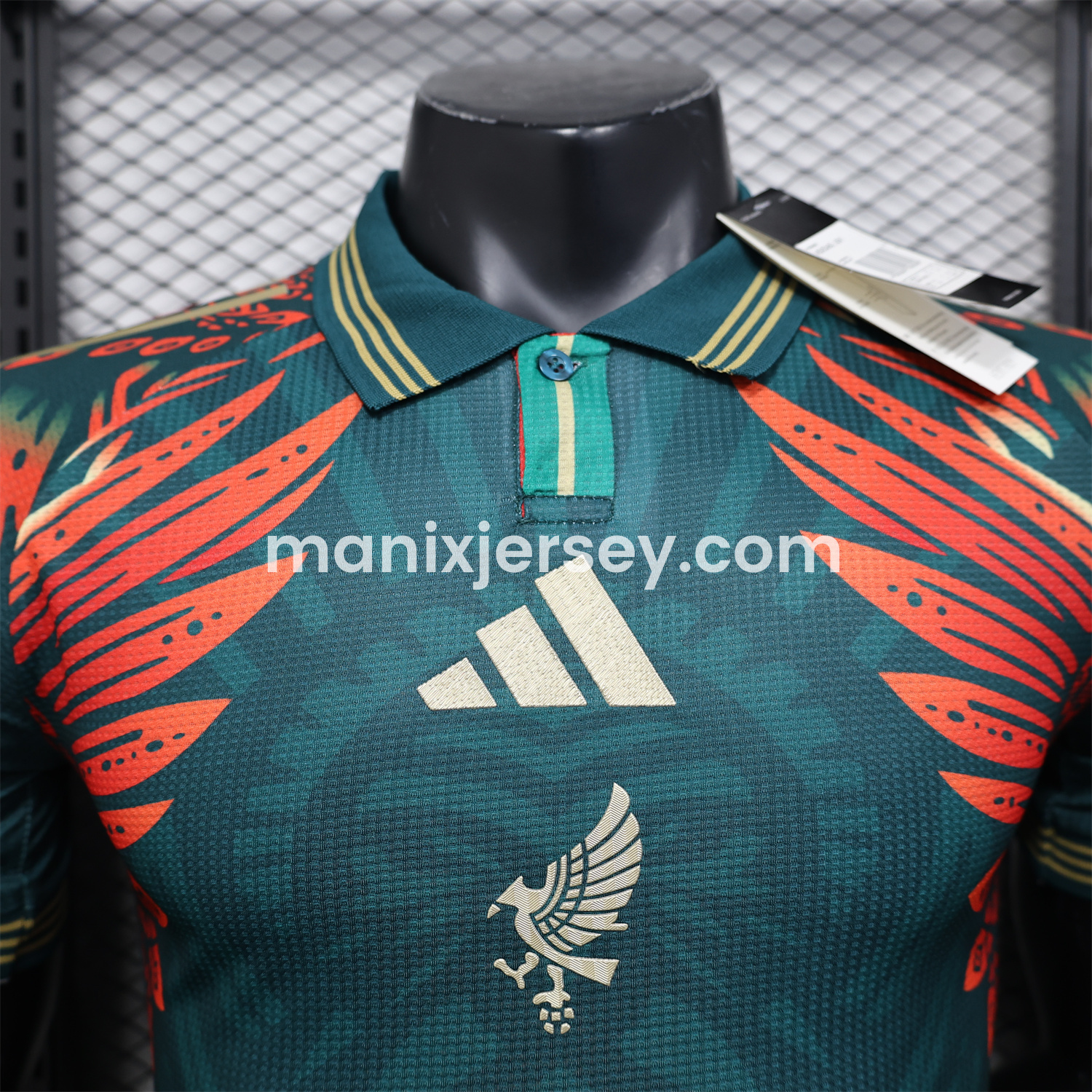 Mexico 2025 Gold Cup Green Special Edition Jersey - Player Version - UnitedFutballJersey