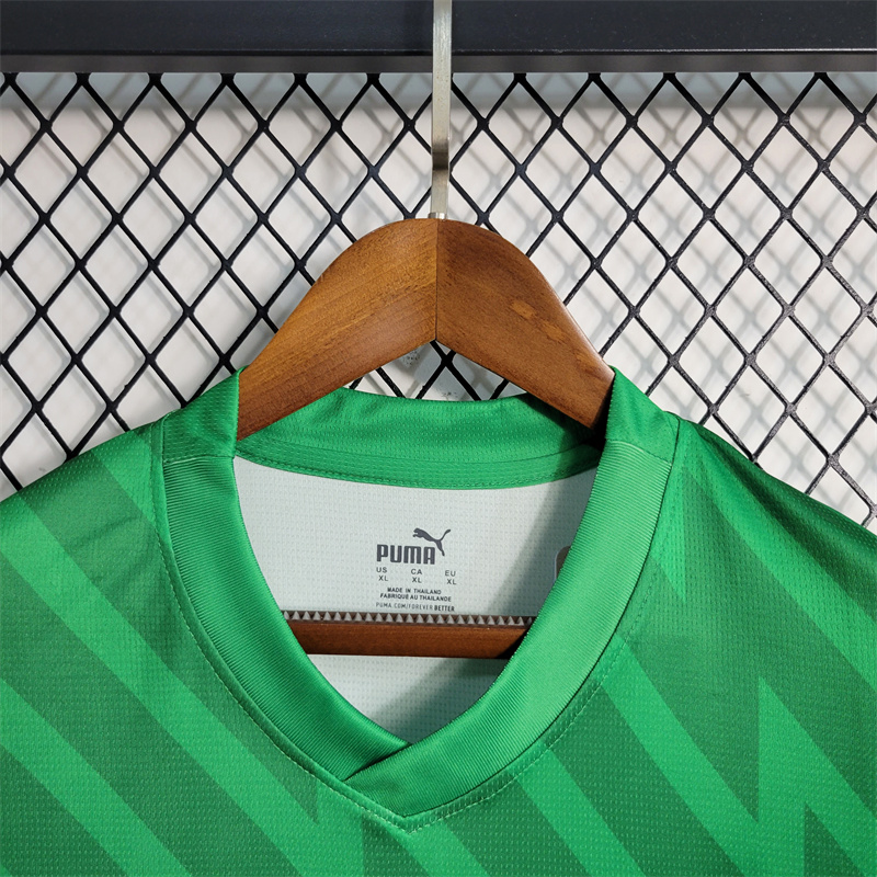 Manchester City 23-24 Green Goalkeeper Jersey - Fans Version - UnitedFutballJersey