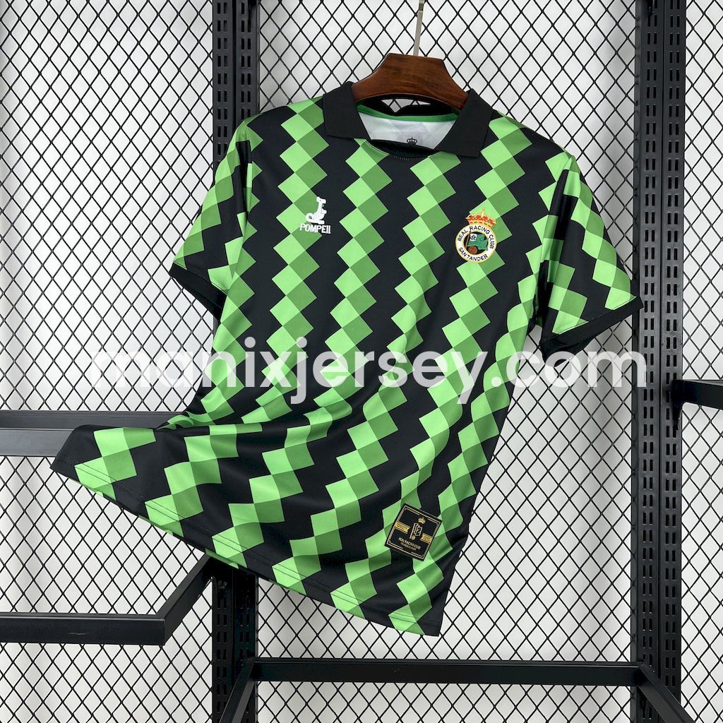 Racing de Santander 24-25 Green GK Anniversary Jersey - Fans Version - UnitedFutballJersey