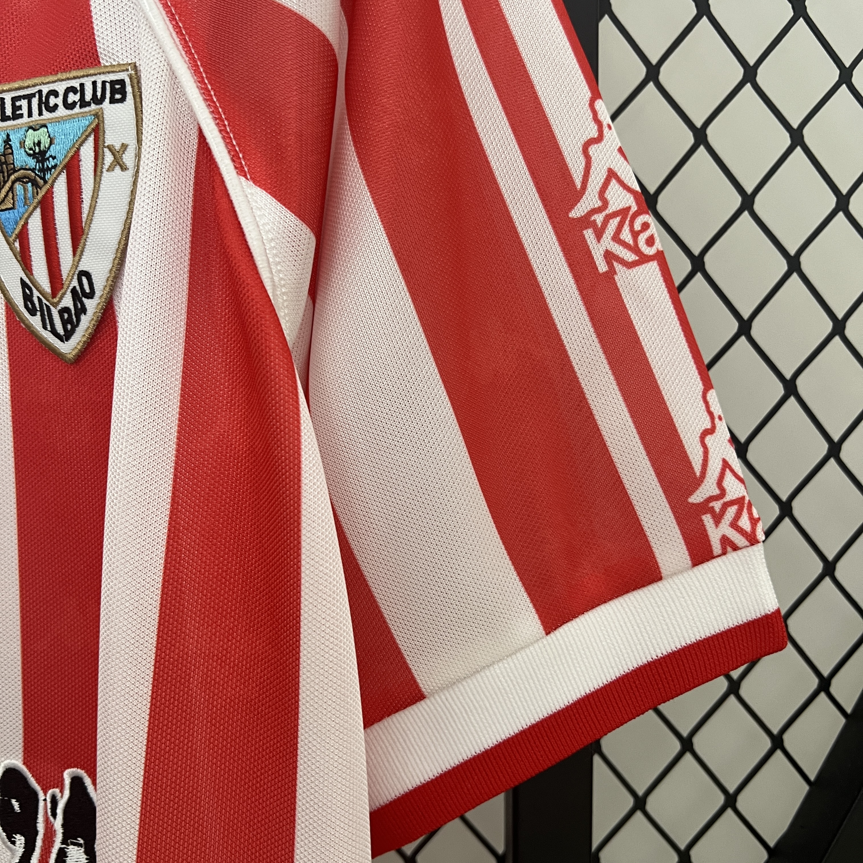 Retro Athletic Bilbao 1997-98 100th Anniversary Home Stadium Jersey - UnitedFutballJersey