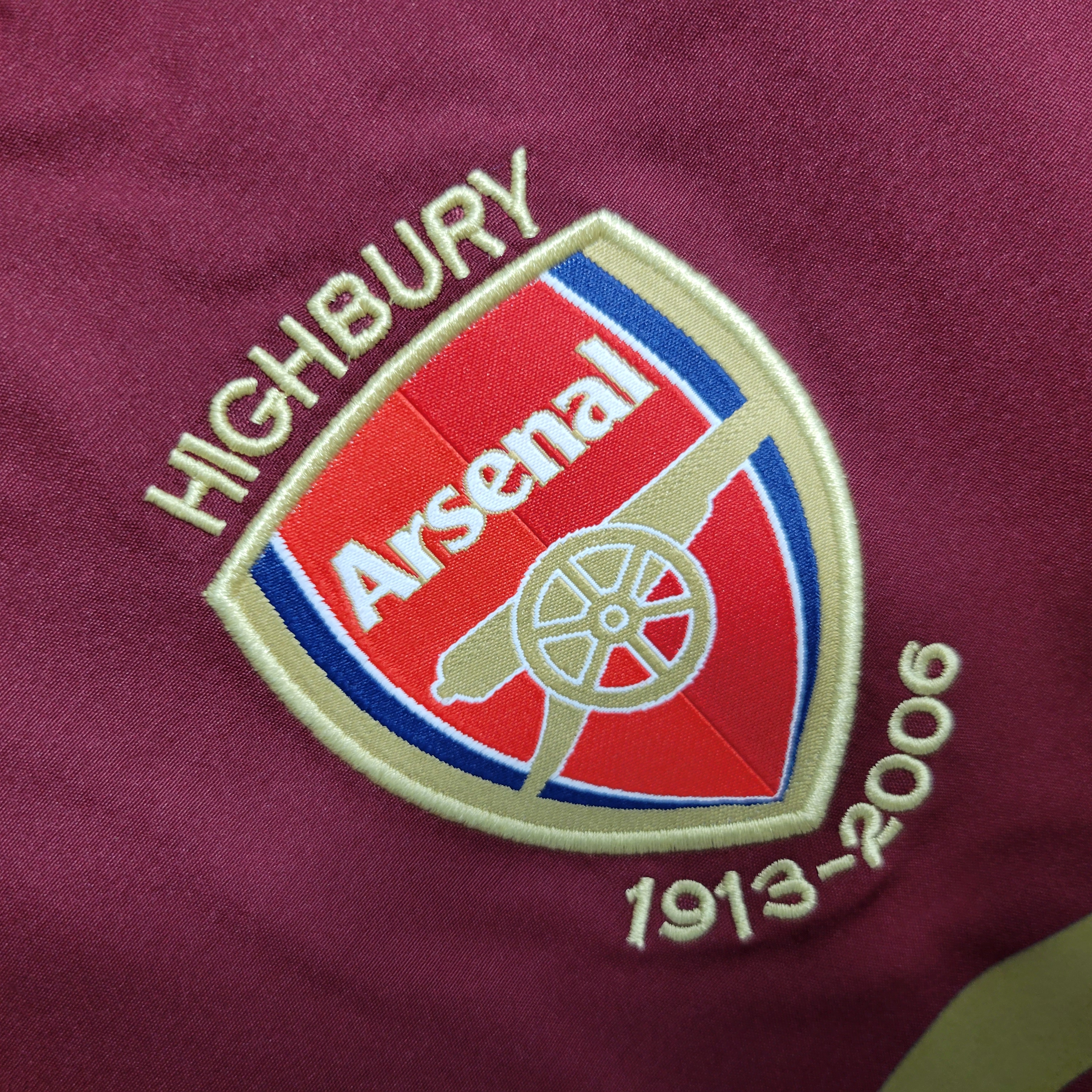 Retro Arsenal 05-06 Home Stadium Long Sleeve Jersey - UnitedFutballJersey