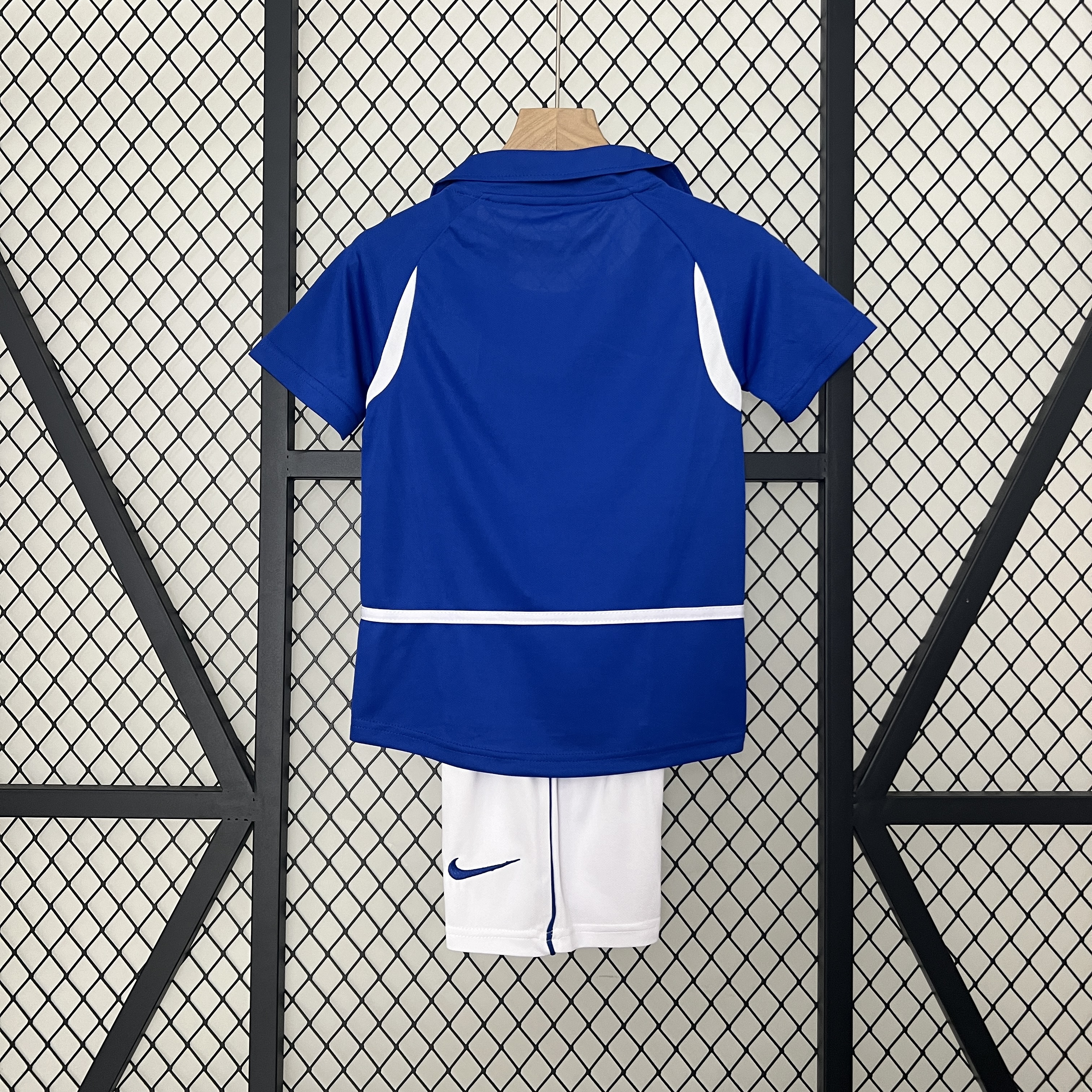 Retro Brazil 2002 Away Stadium Kids Kit - UnitedFutballJersey