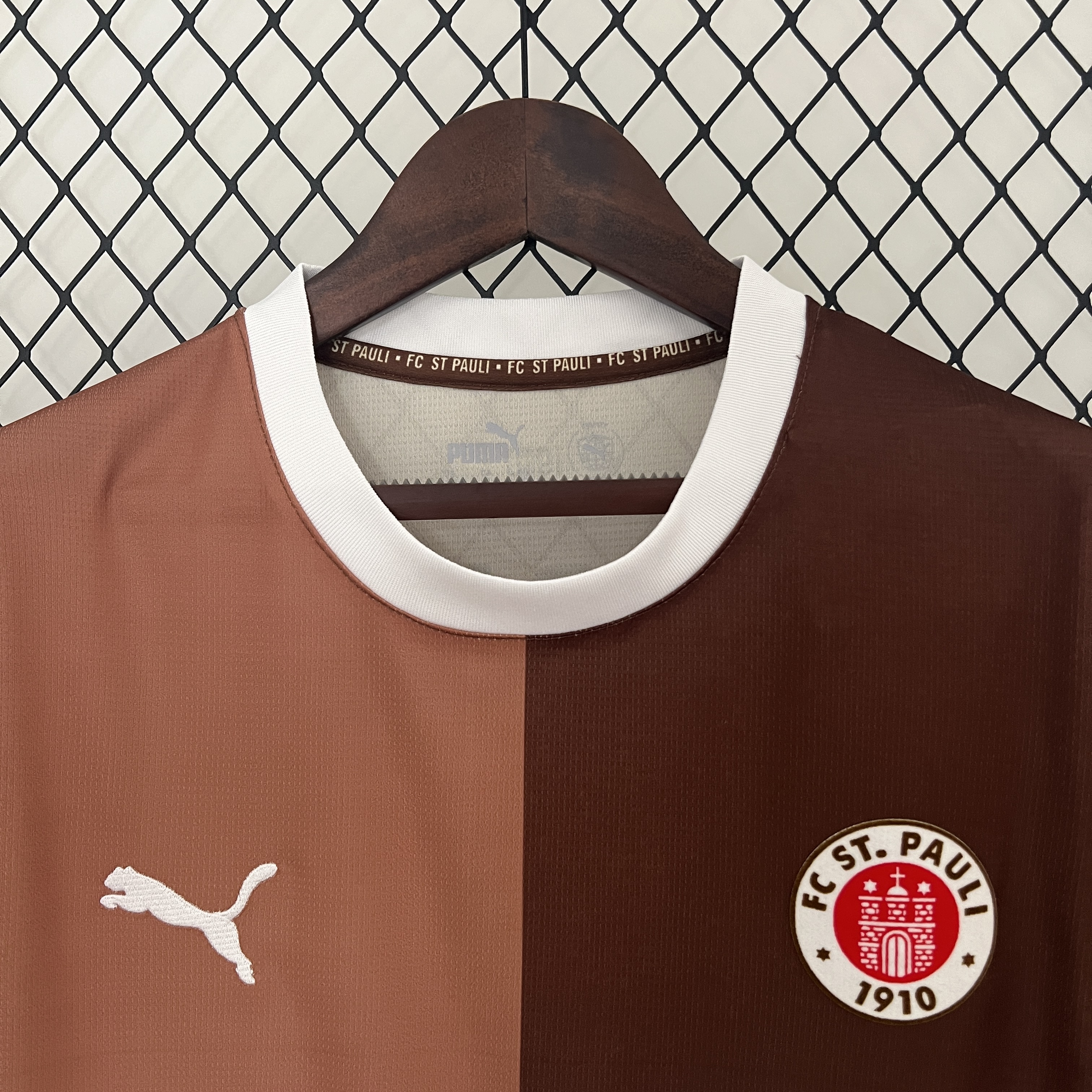 St. Pauli 24-25 Home Stadium Jersey - Fans Version - UnitedFutballJersey