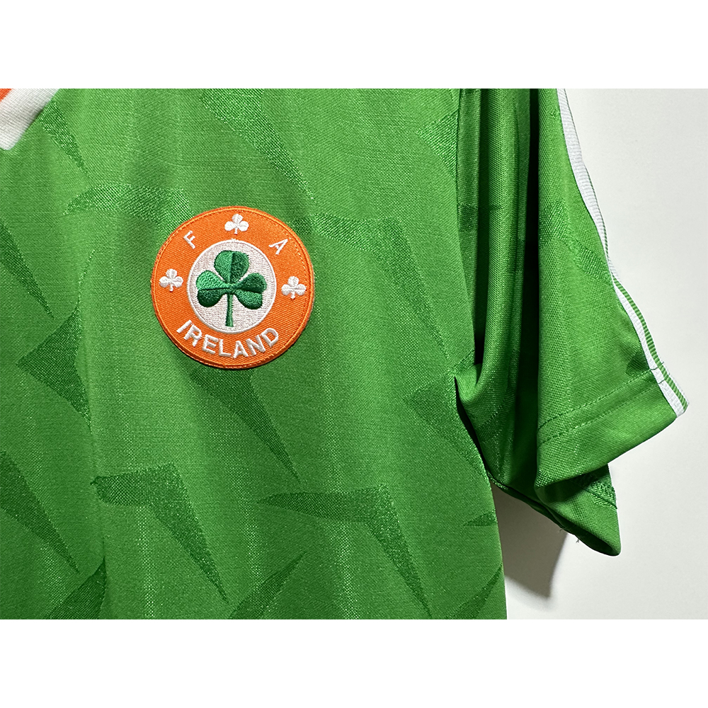 Retro Ireland 1990 Home Unsponsored Jersey - UnitedFutballJersey