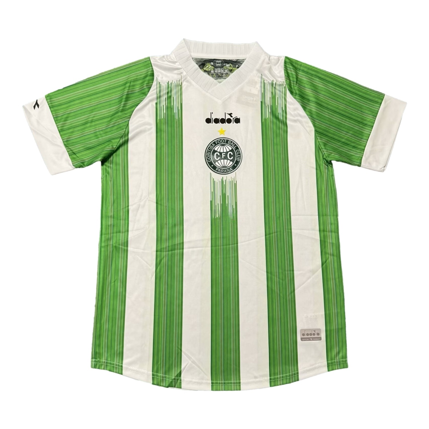 Coritiba 24-25 Home Unsponsored Jersey - Fans Version - UnitedFutballJersey