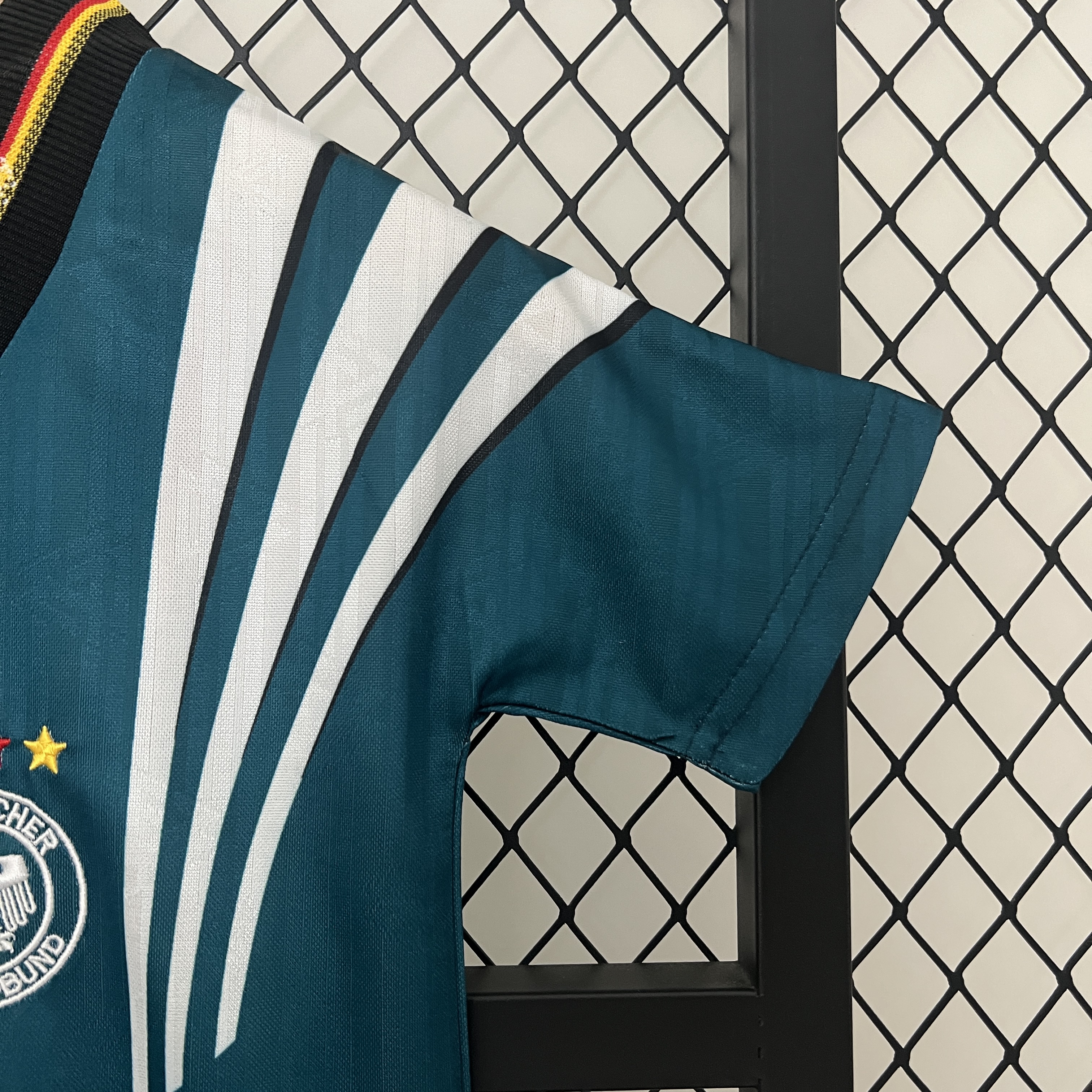Retro Germany 1996 Away Stadium Kids Kit - UnitedFutballJersey