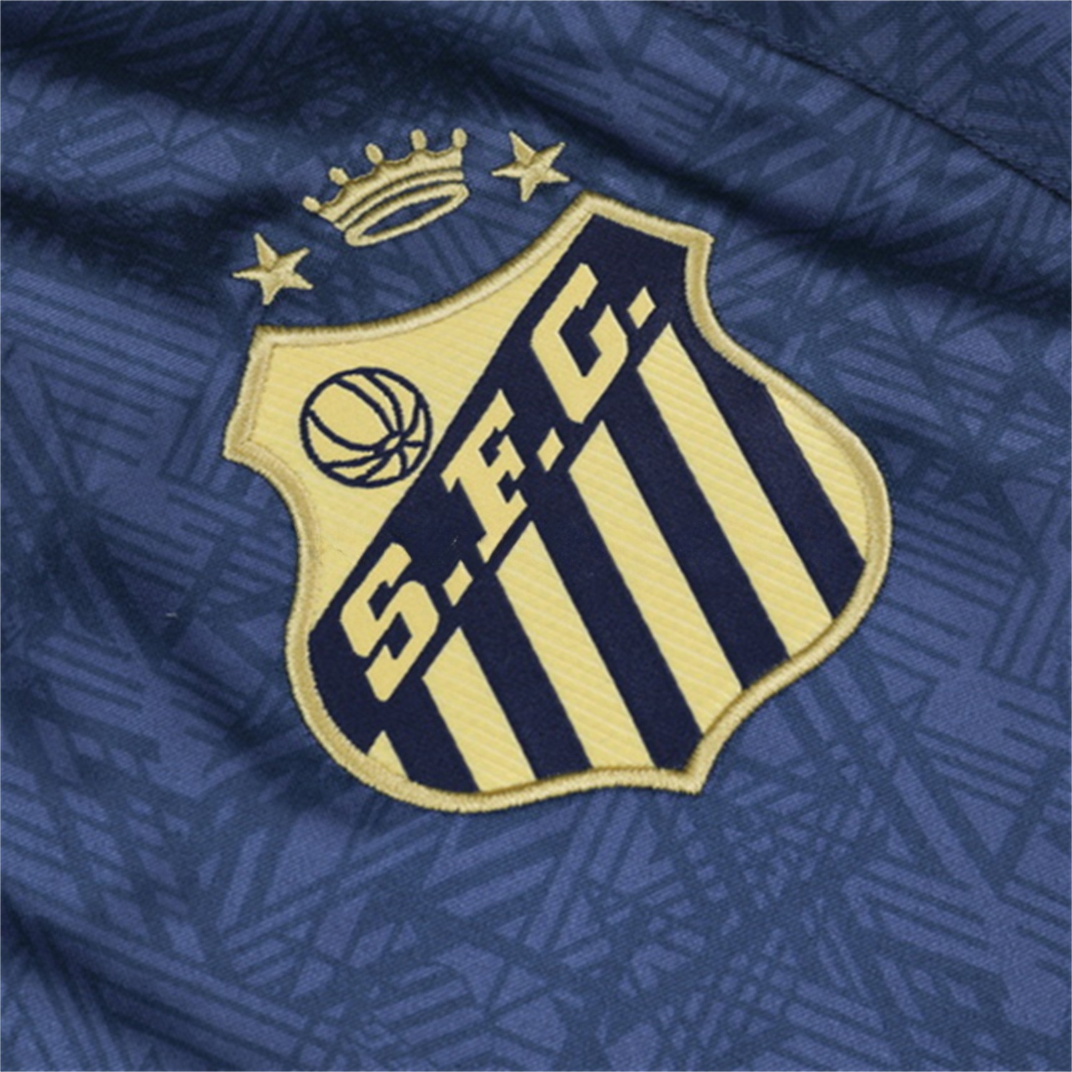 Santos 24-25 Long Sleeve Training Set - Deep Blue - UnitedFutballJersey