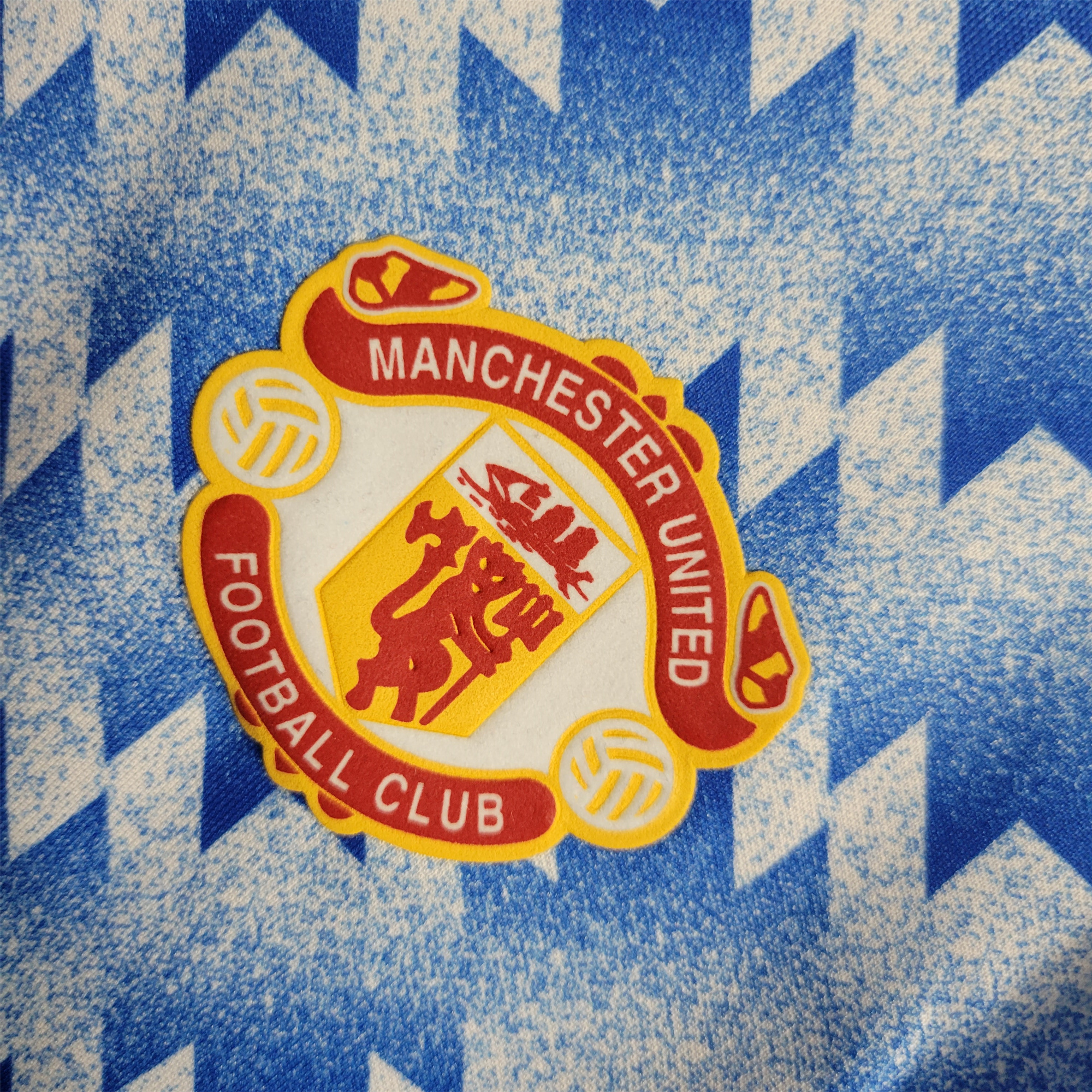 Retro Manchester United 90-92 Away Long Sleeve Jersey - UnitedFutballJersey
