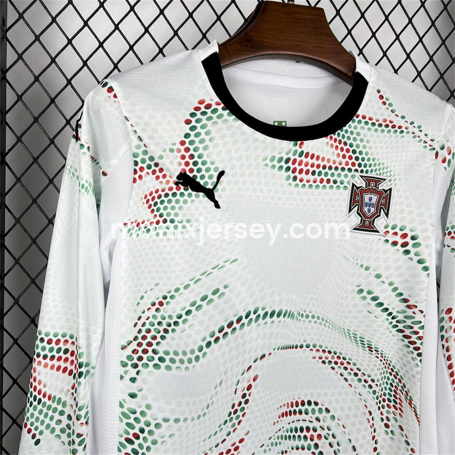 Portugal 2025-26 Away Long Sleeves Kids Kit - UnitedFutballJersey