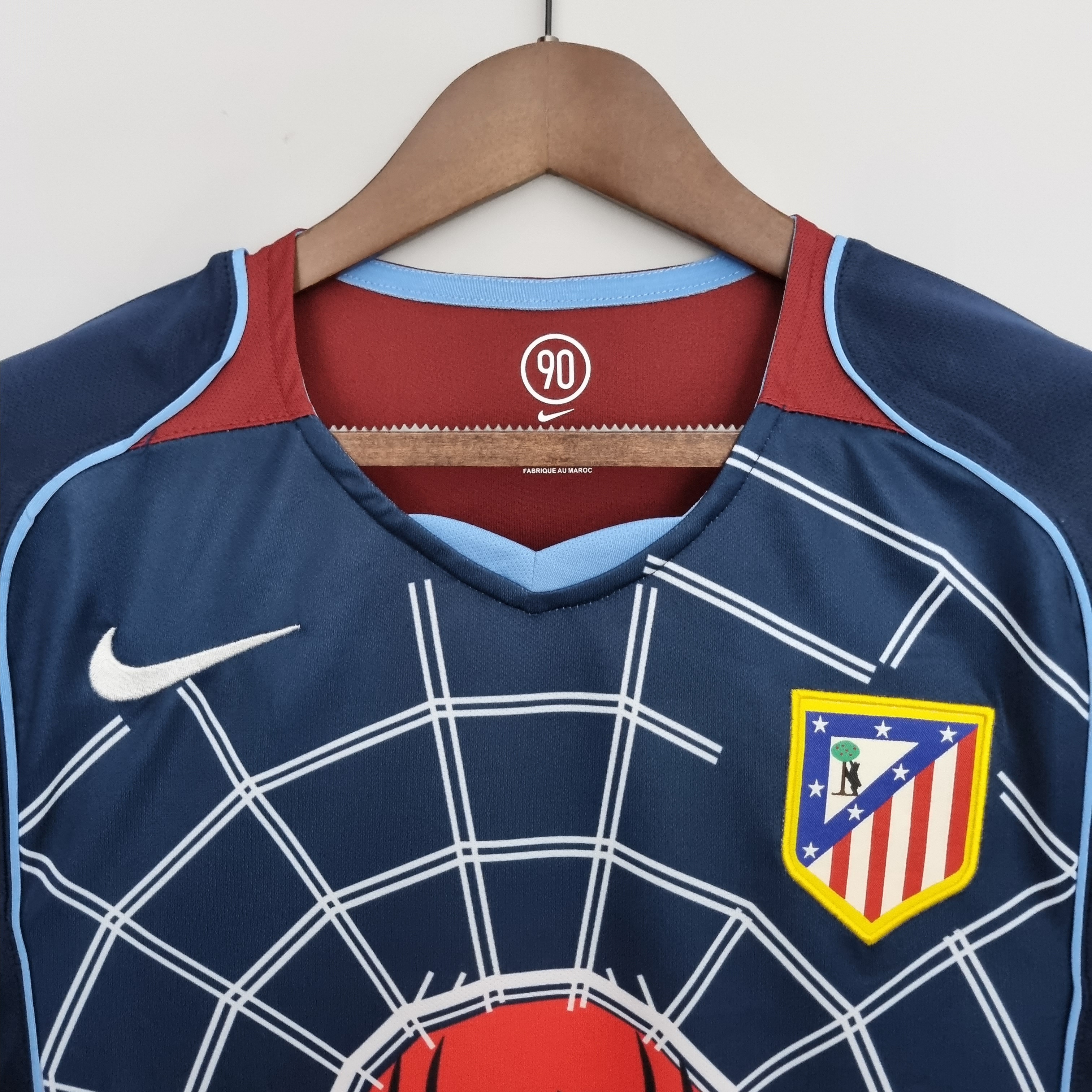 Retro Atletico Madrid 2004-05 Away Jersey - S.p.i.d.e.r M.a.n - UnitedFutballJersey
