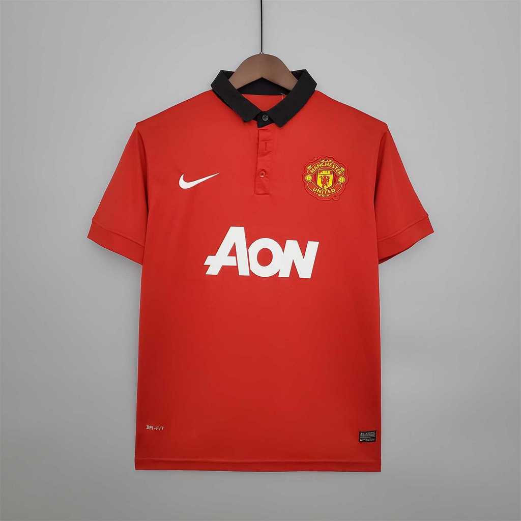 Retro Manchester United 13-14 Home Stadium Jersey - UnitedFutballJersey