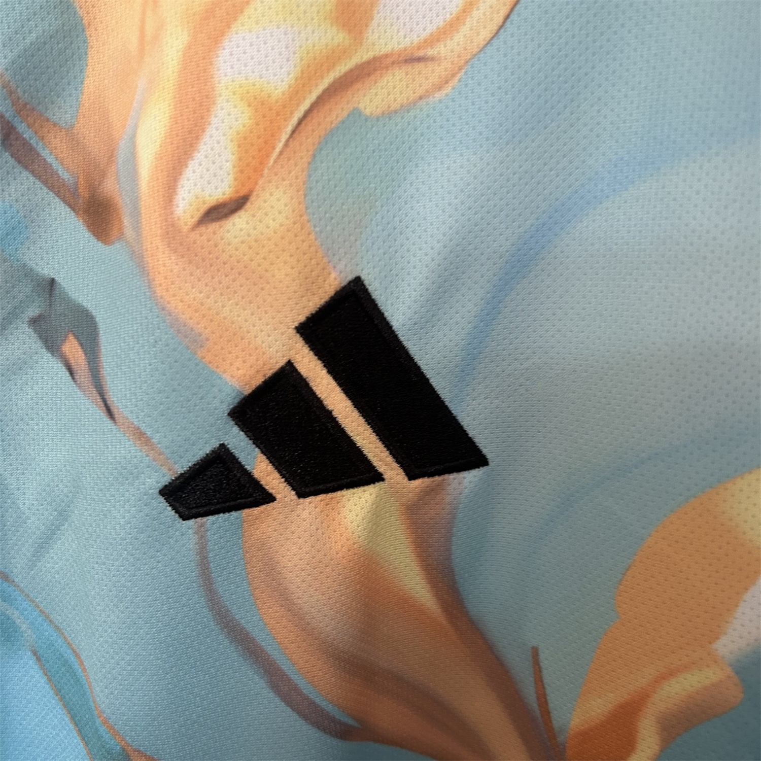 Argentina 25-26 Blue and Gold Marble Pattern Special Jersey - Fans Version - UnitedFutballJersey