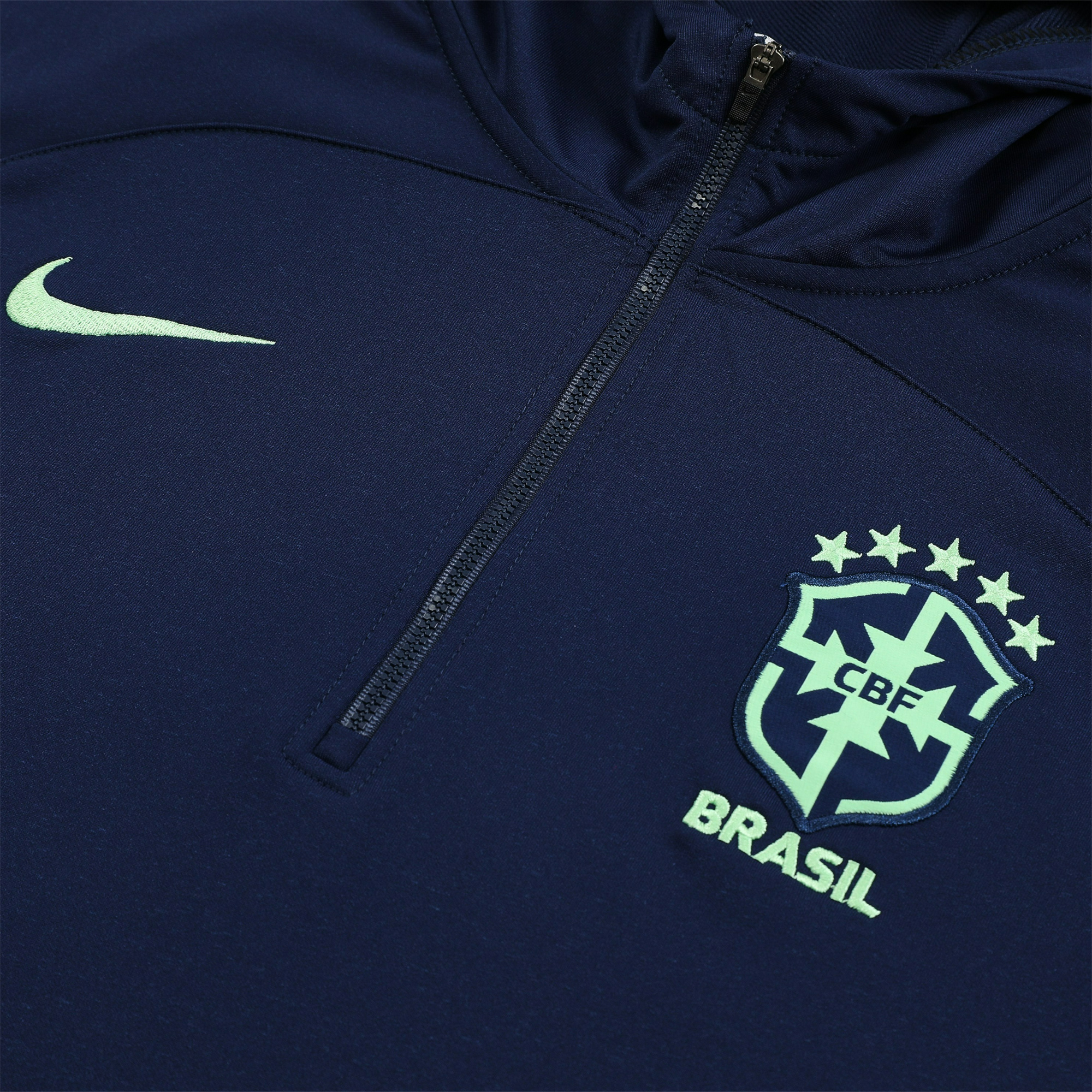 Brazil 23-24 Men's Training Hoodie + Pants - UnitedFutballJersey