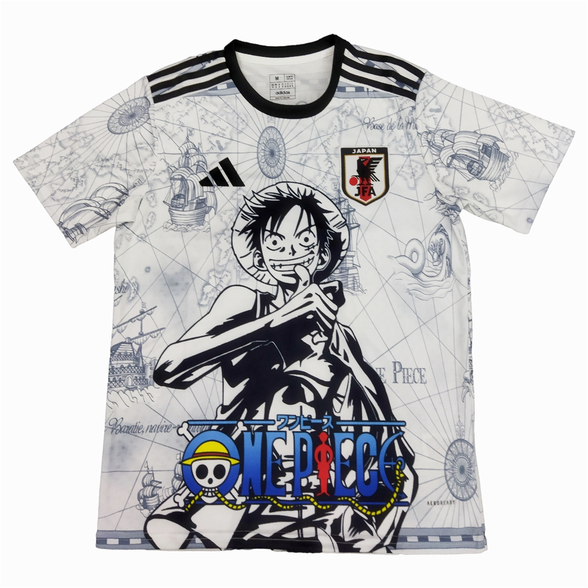 Japan 2024 Pirate King Special Edition White Jersey - Fans Version - UnitedFutballJersey