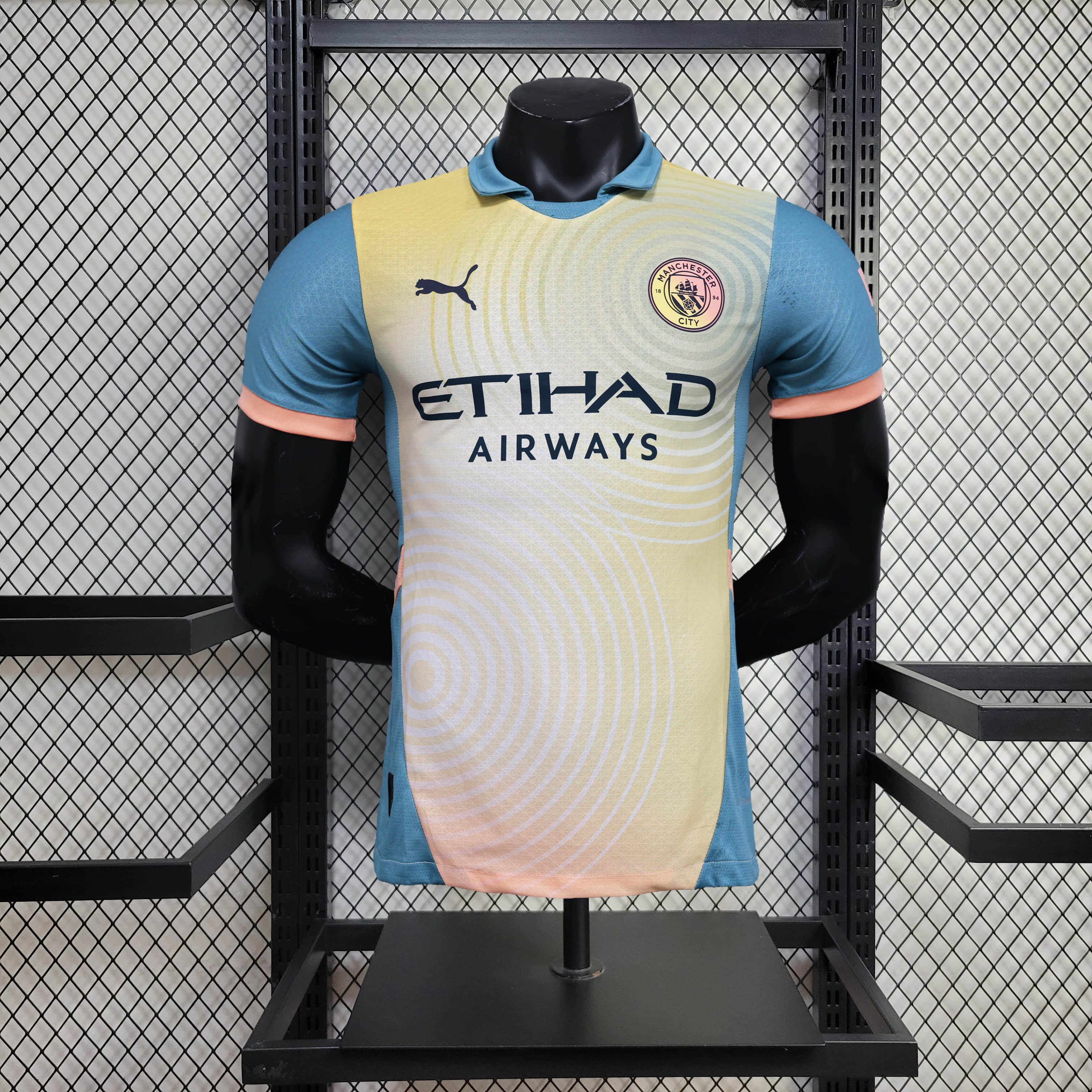 Manchester City 24-25 Fourth Jersey - Player Version - UnitedFutballJersey