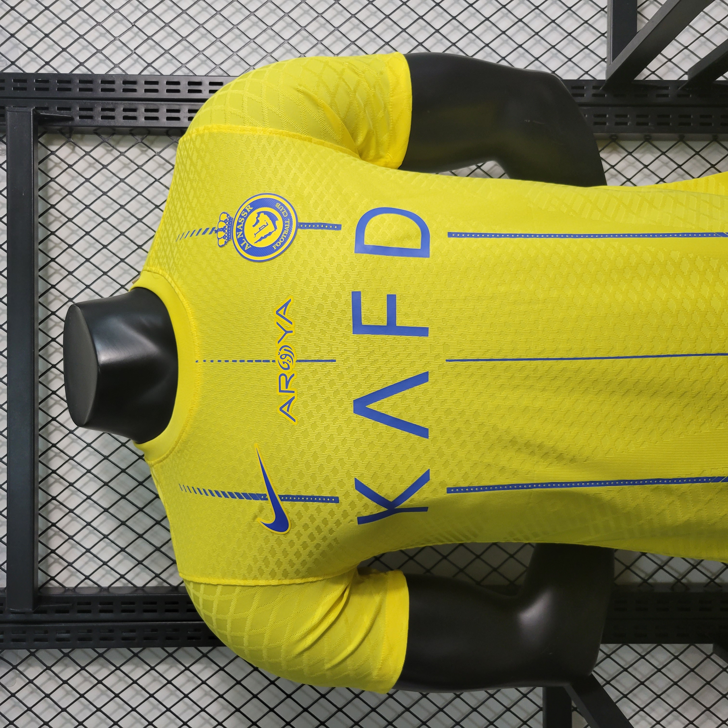 Al Nassr Riyadh Victory 23-24 Home Jersey - Player Version - UnitedFutballJersey