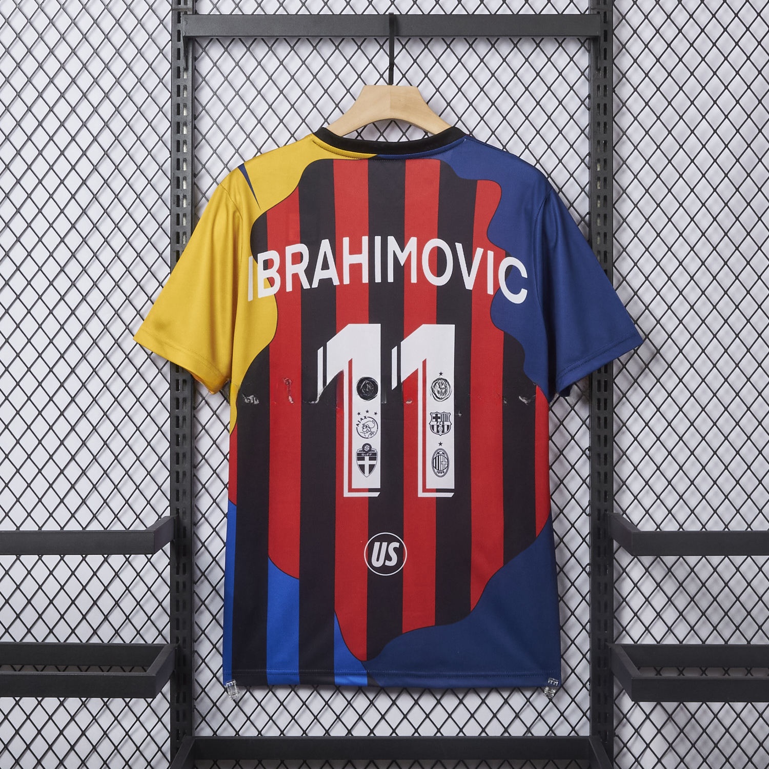 Zlatan Ibrahimović Career Commemorative Jersey - Fans Version - AC Milan Inter Milan Barcelona Ajax Paris Saint-Germain PSG Sweden - UnitedFutballJersey