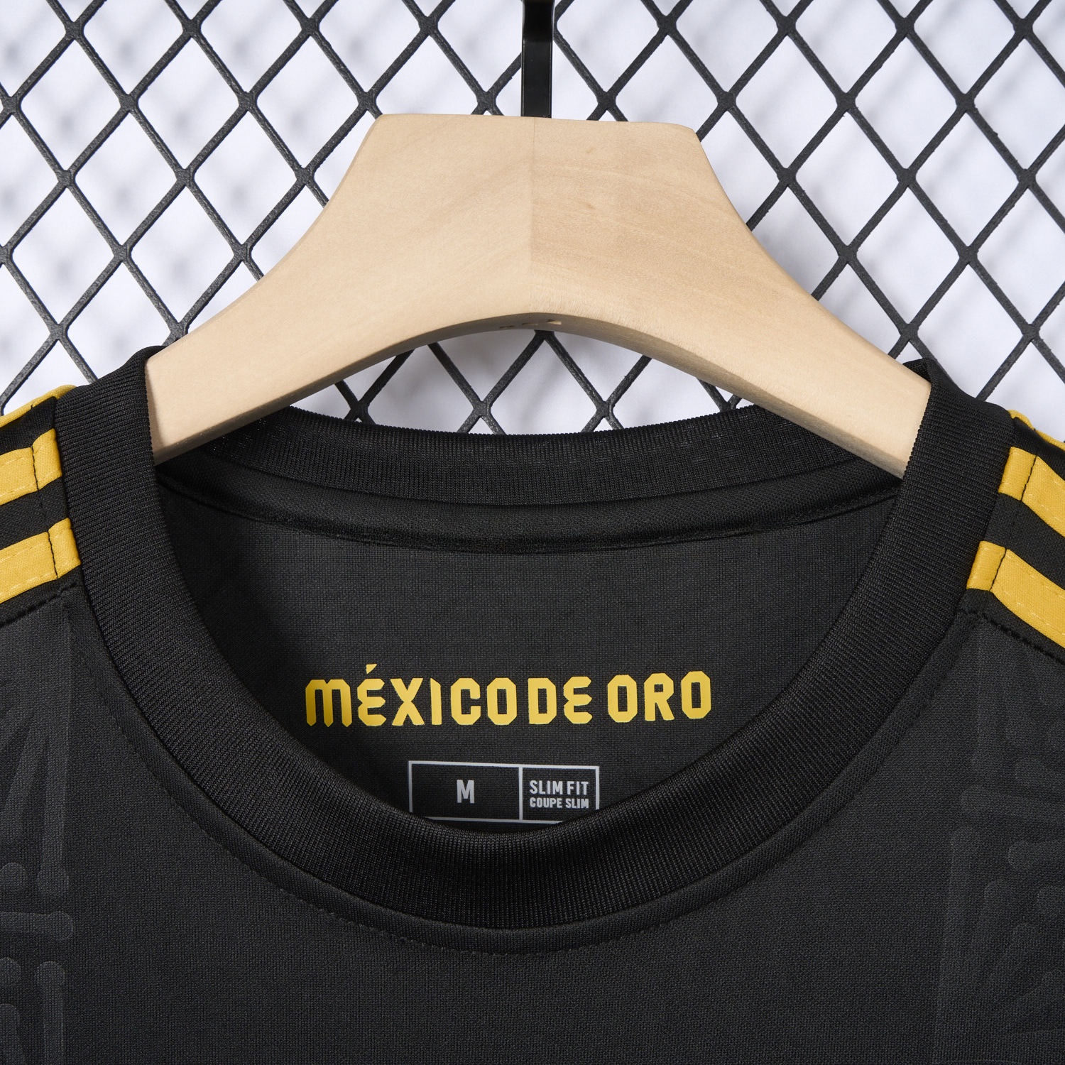 Mexico 2025 Gold Cup Home Black Jersey - Fans Version - UnitedFutballJersey