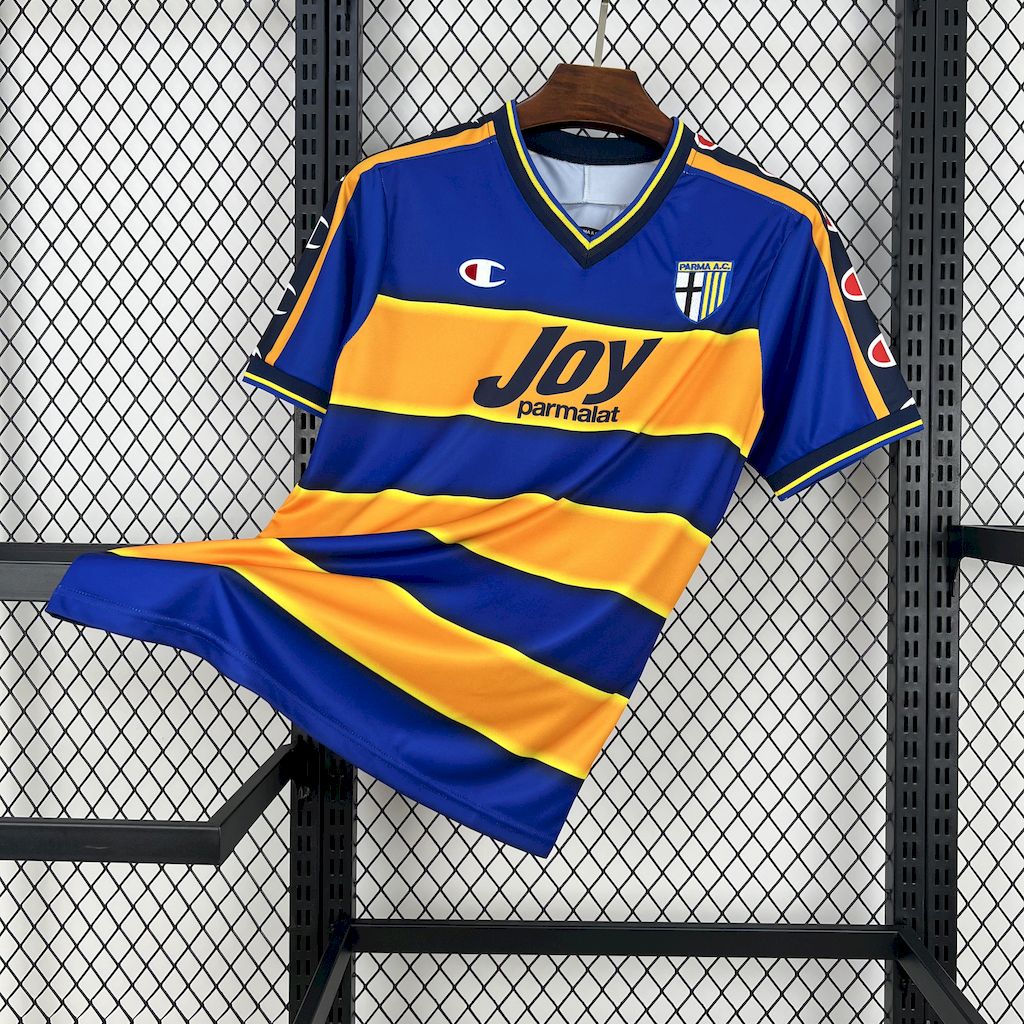 Retro Parma 2001-02 Home Jersey - Fans Version - UnitedFutballJersey