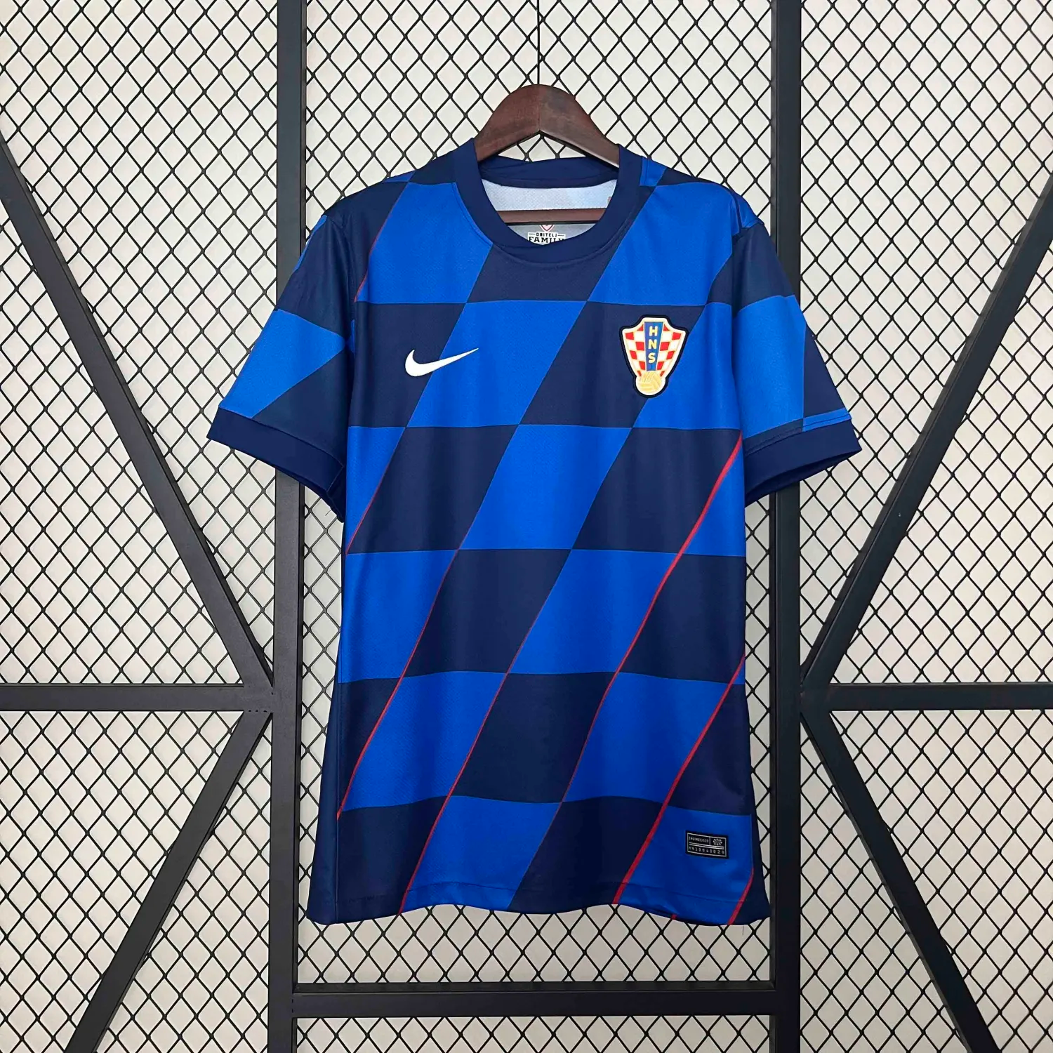 Croatia 2024 Away Stadium Jersey - Fans Version - UnitedFutballJersey