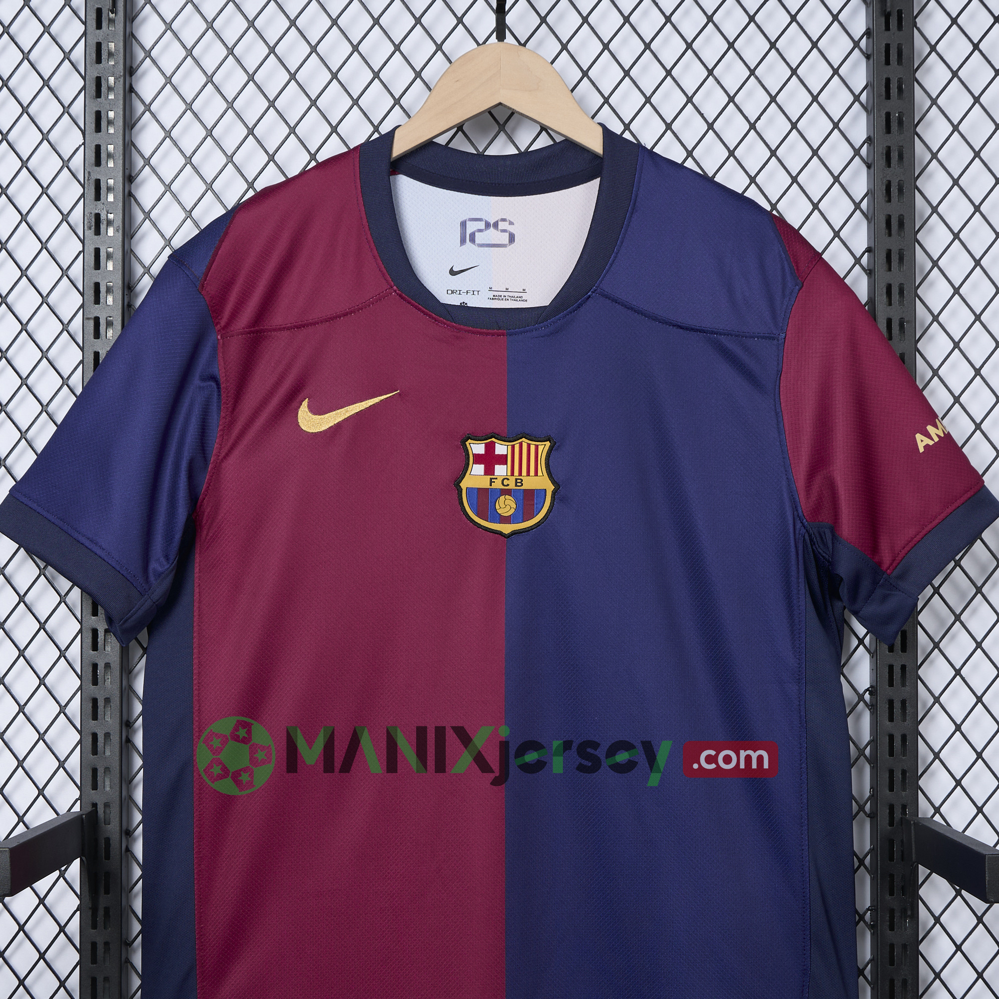 Barcelona 24-25 Home Unsponsored Jersey - Fans Version - UnitedFutballJersey