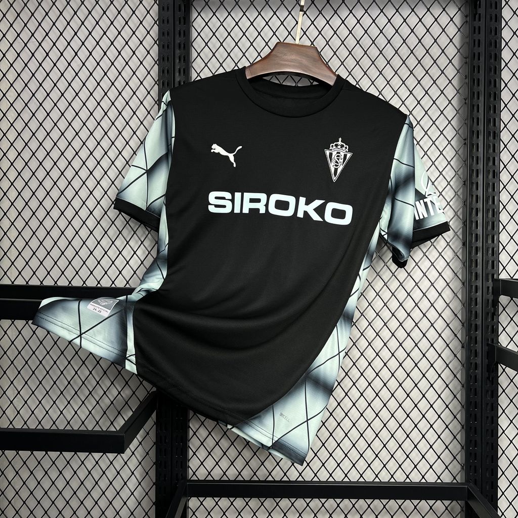 Sporting de Gijon 24-25 Away Jersey - Fans Version - UnitedFutballJersey