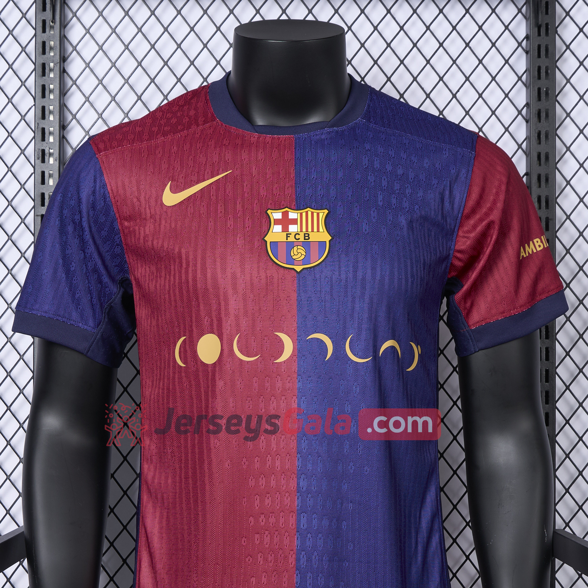 B.A.R.S.A X CP 24-25 Home New Co-Branded Jersey - Player Version - UnitedFutballJersey