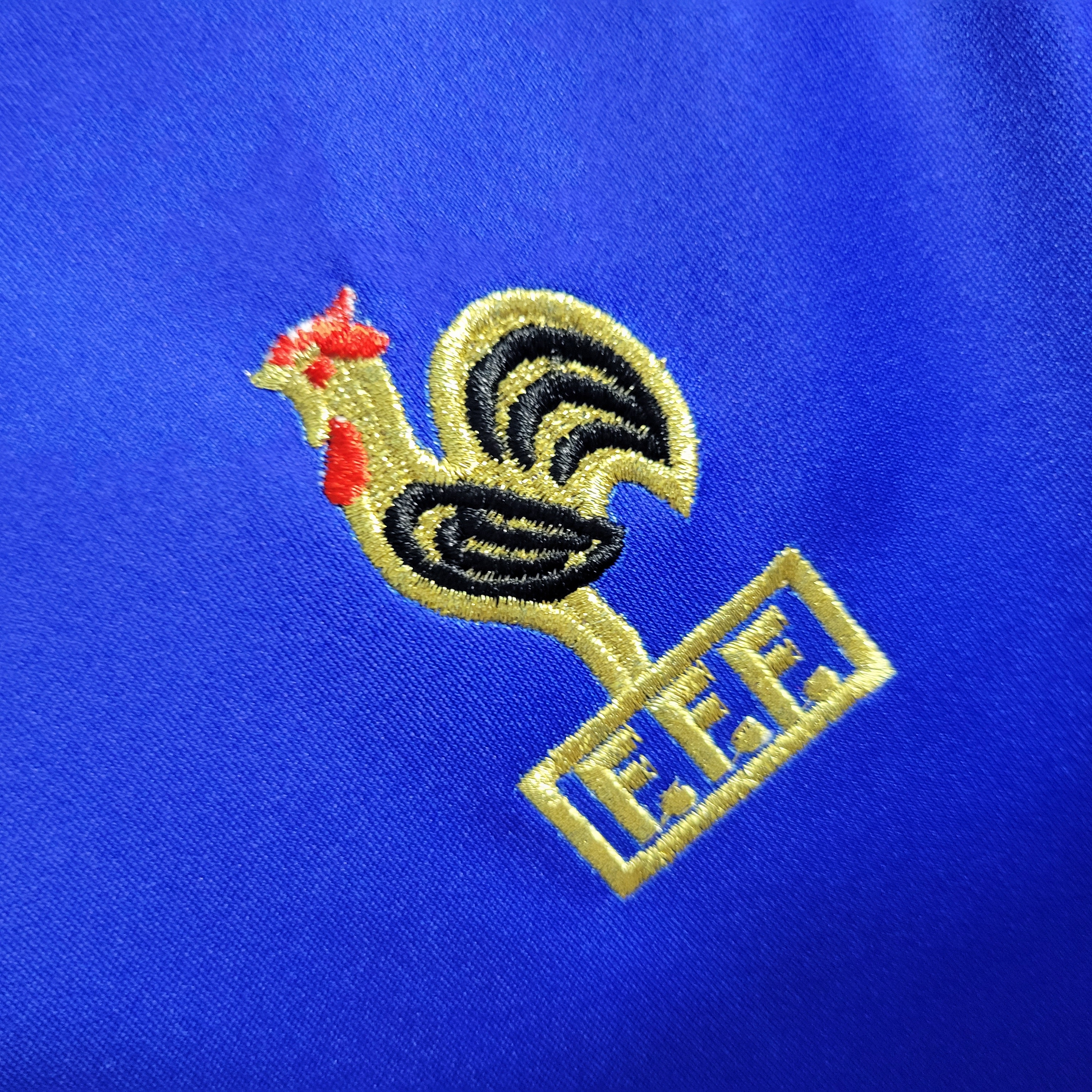 Retro France 1994 Home Stadium Jersey - UnitedFutballJersey