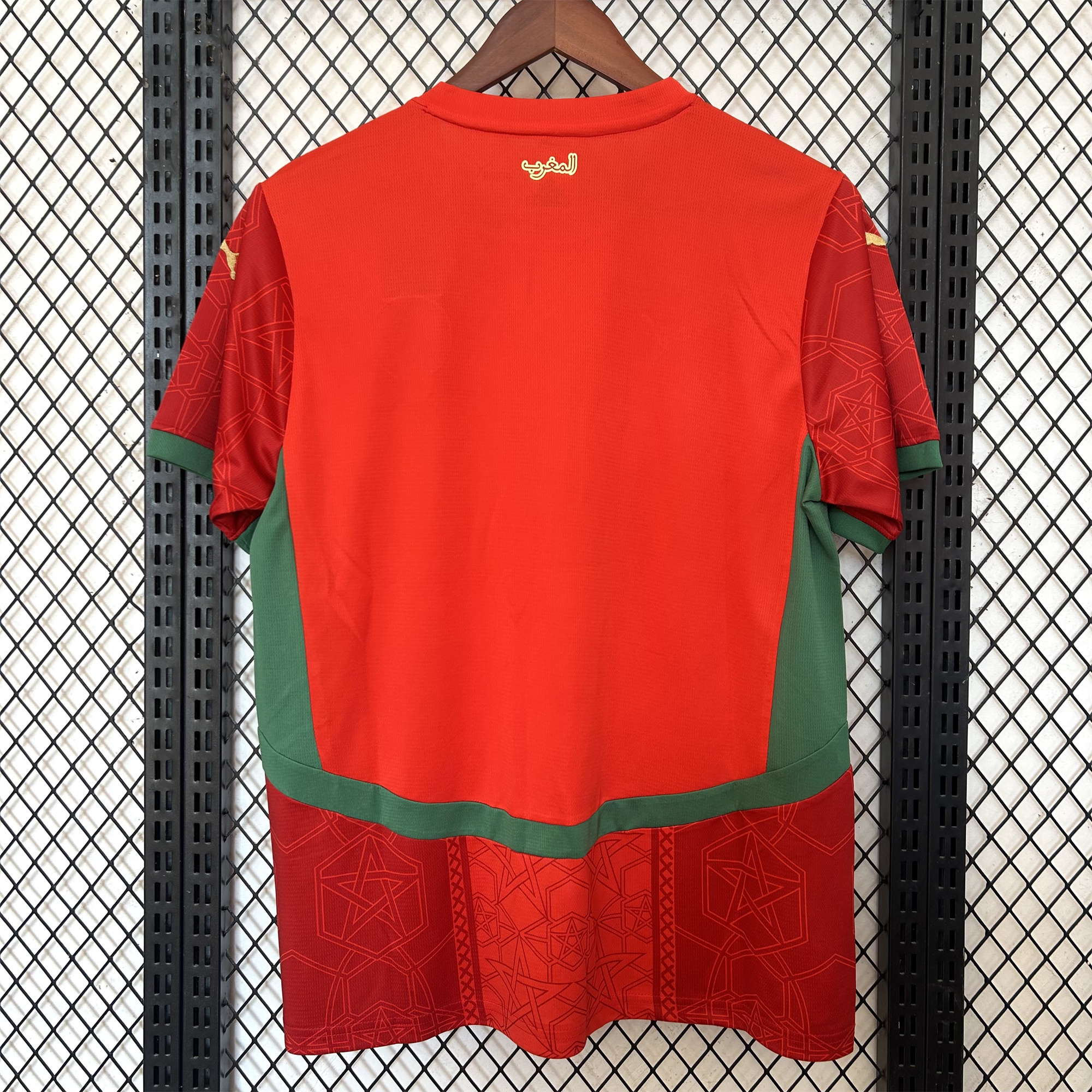 Morocco 24-25 Home Jersey - Fans Version - UnitedFutballJersey