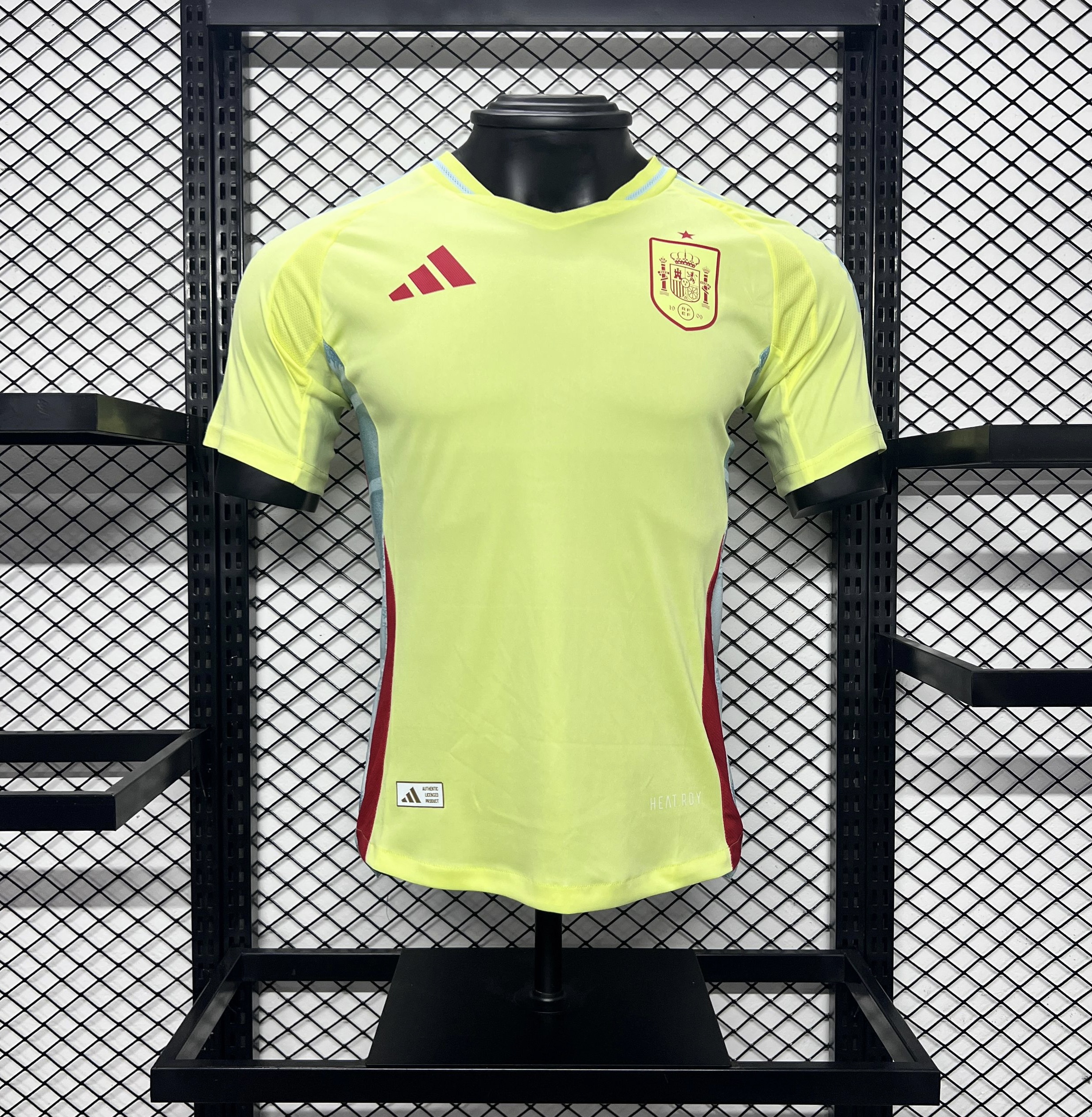 Spain 2024 Away Stadium Jersey - Player Version - UnitedFutballJersey