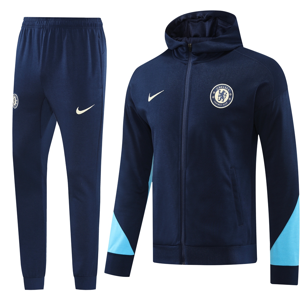 C.H.E.L.S.E.A 24-25 Jacket Training Tracksuit - Deep Blue - UnitedFutballJersey