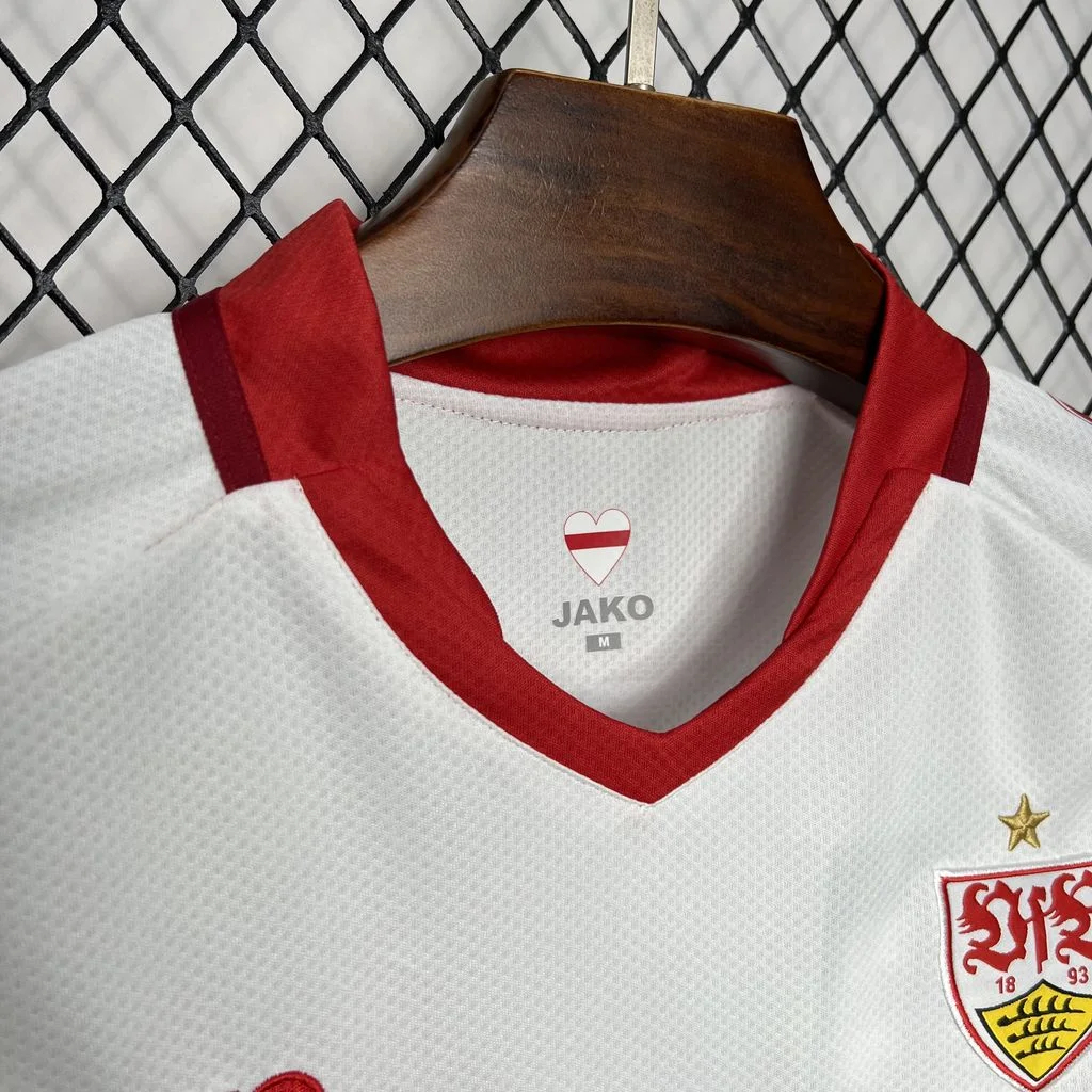 VfB Stuttgart 24-25 Home Stadium Jersey - Fans Version - UnitedFutballJersey
