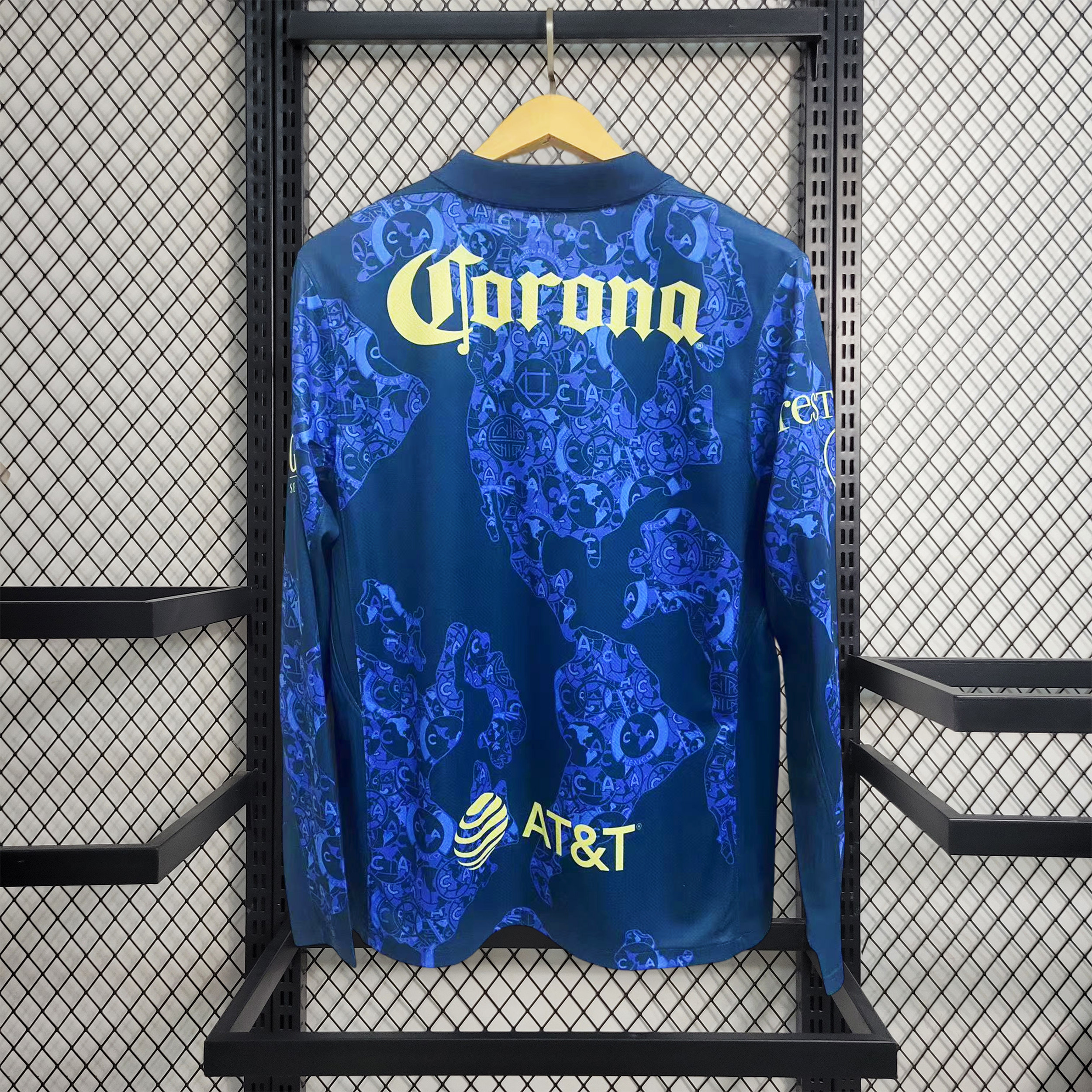 Club América 24-25 Away Long Sleeve Jersey - Fans Version - UnitedFutballJersey