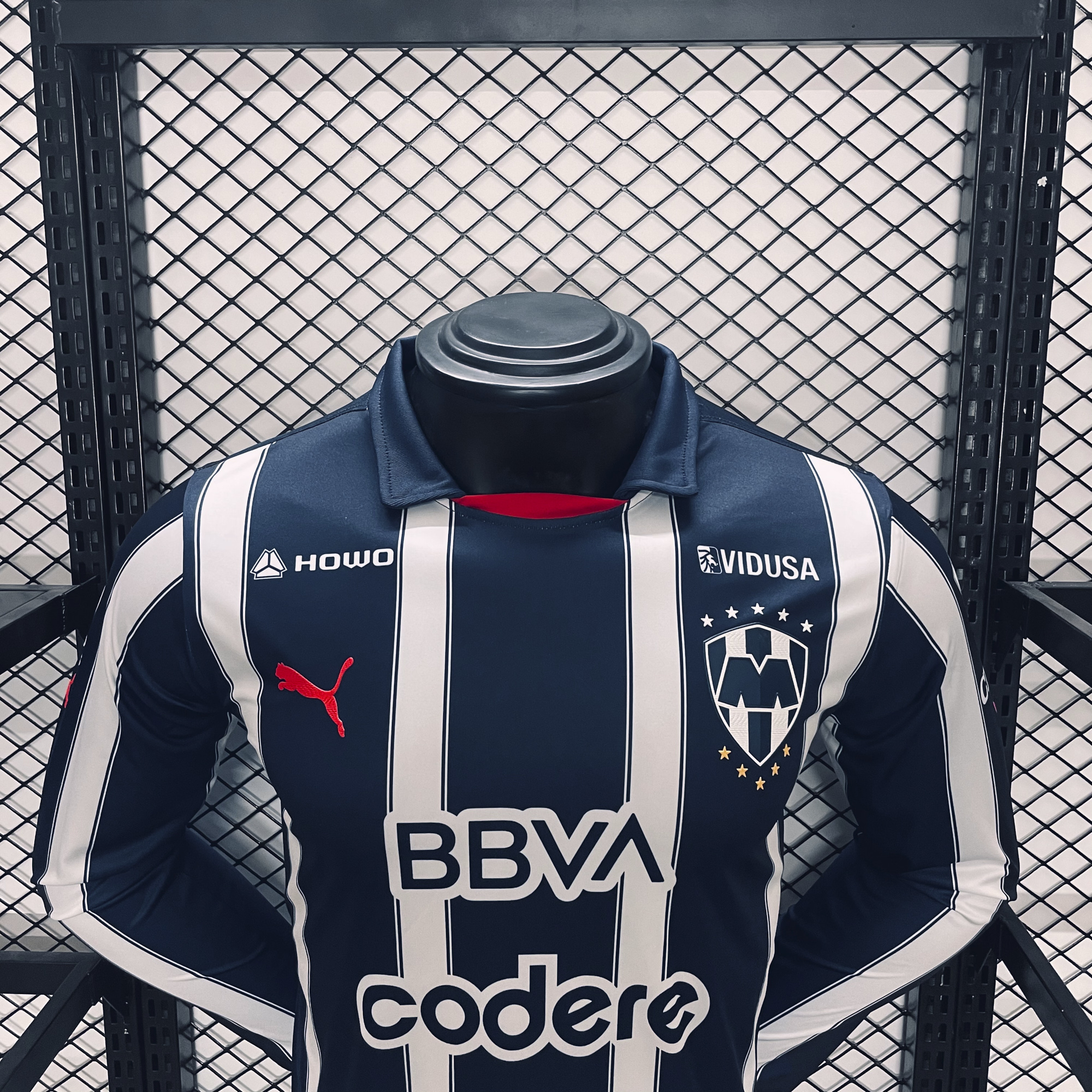 Rayados Monterrey 24-25 Home Long Sleeves Jersey - Player Version - UnitedFutballJersey