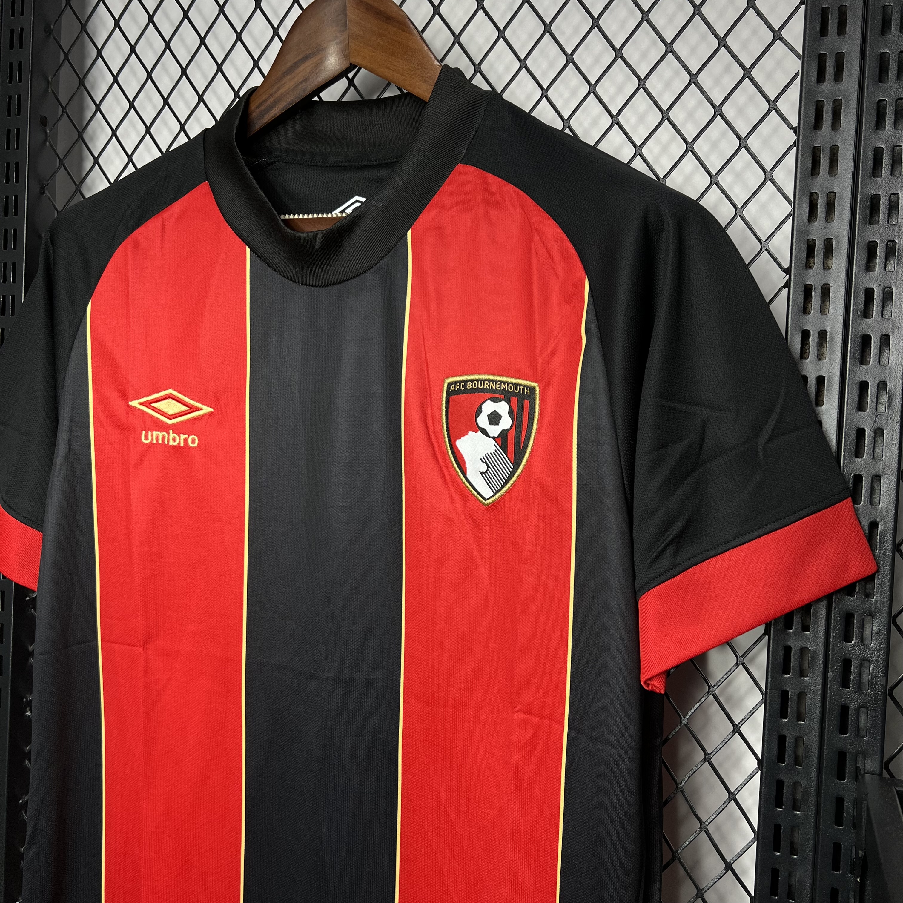 Bournemouth 24-25 Home Stadium Jersey - Fans Version - UnitedFutballJersey