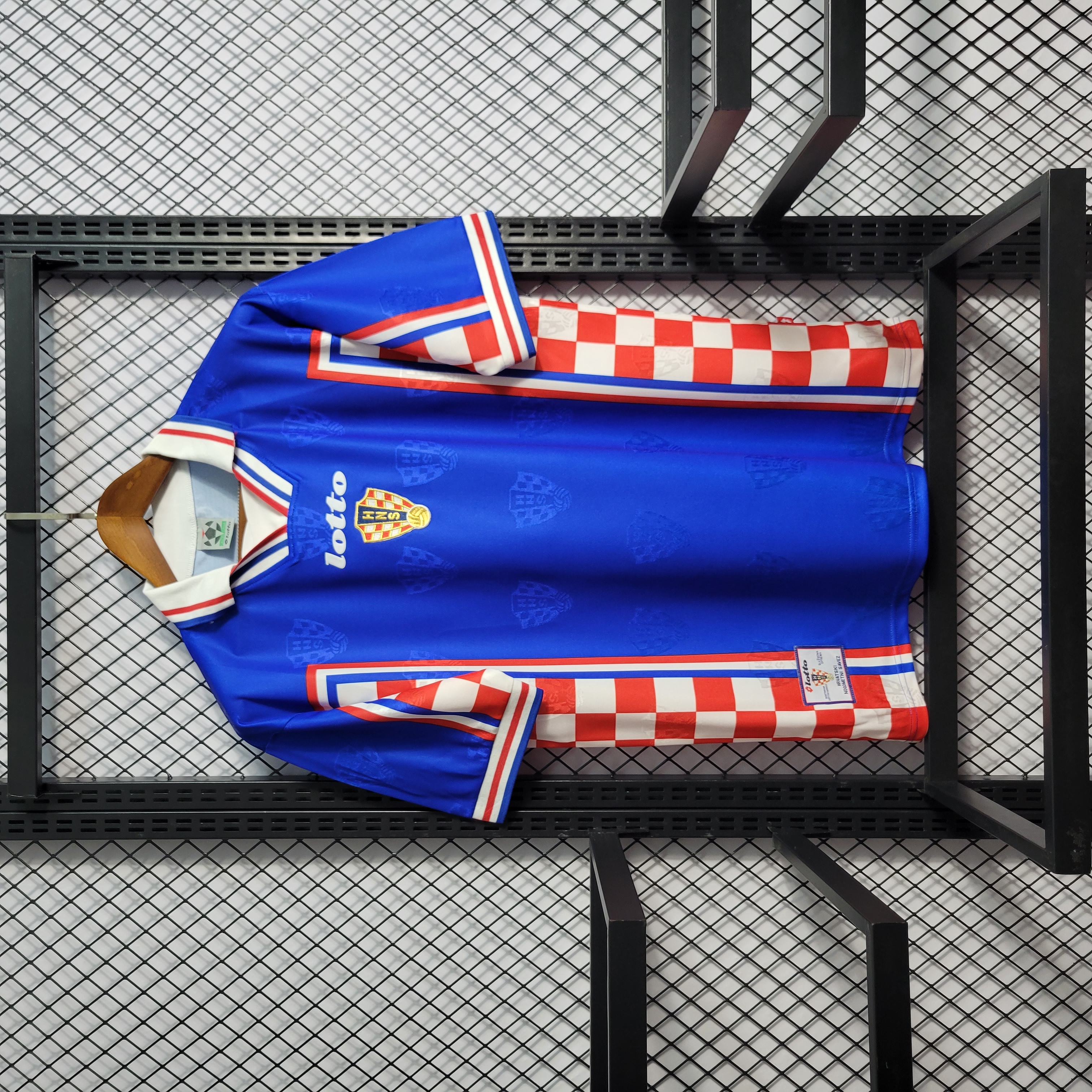 Retro Croatia 1998 Away Stadium Jersey - UnitedFutballJersey