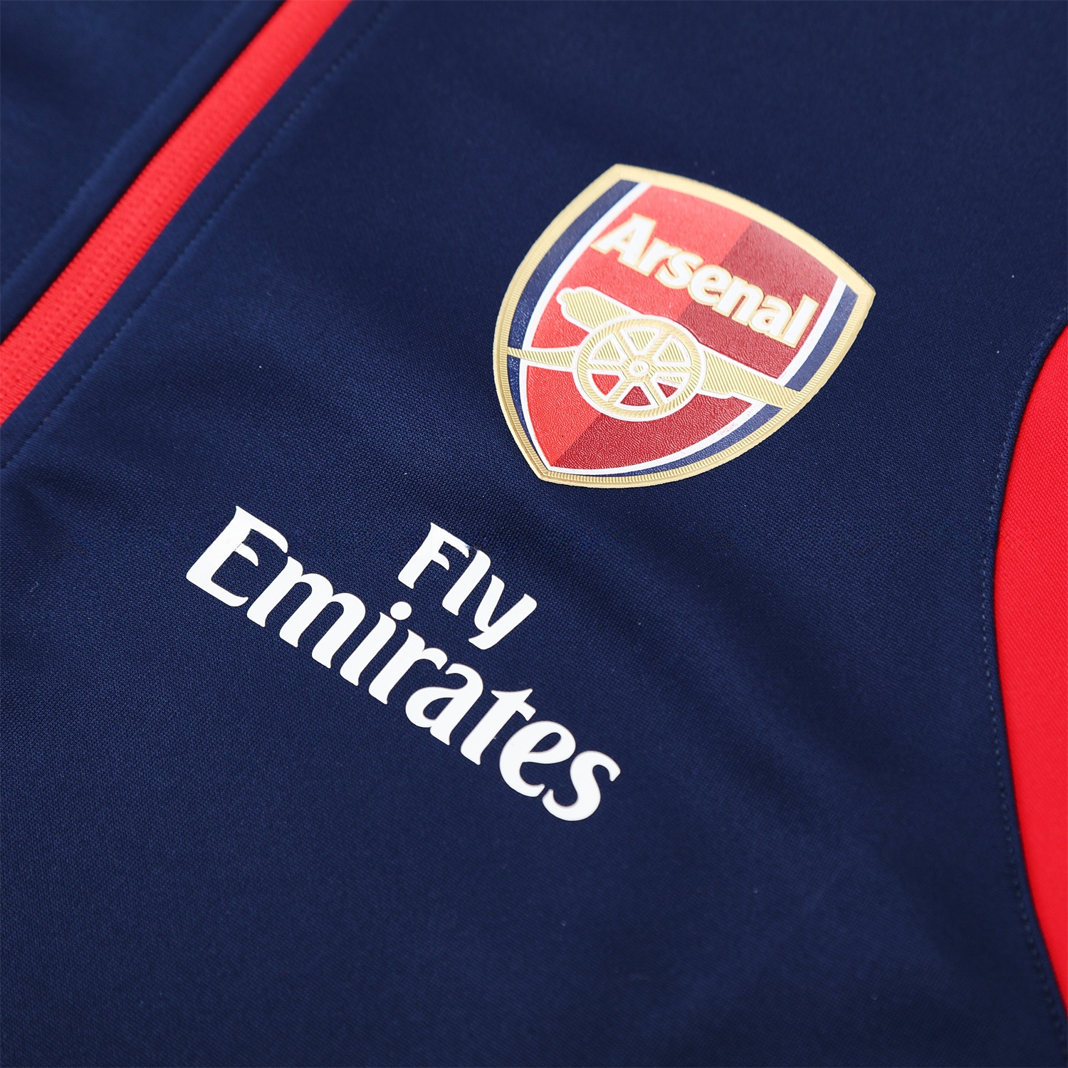 Arsenal 25-26 Jacket Training Tracksuit - Deep Blue Jackets & Deep Blue Pants - UnitedFutballJersey