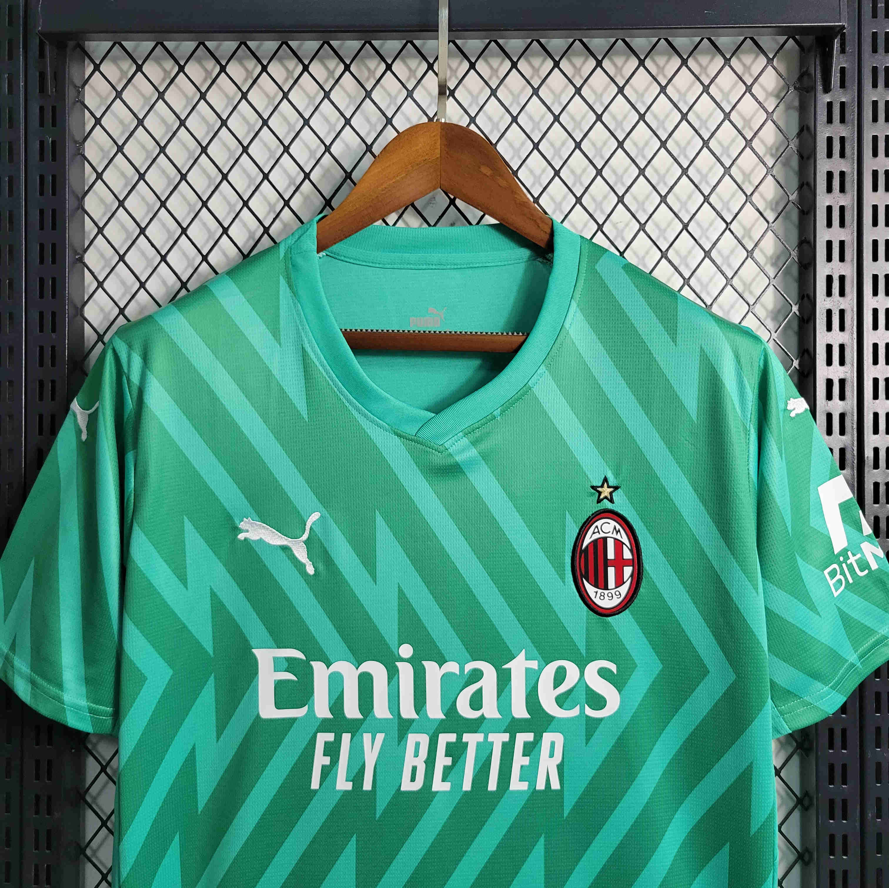 AC Milan 23-24 Green Goalkeeper Jersey - Fans Version - UnitedFutballJersey
