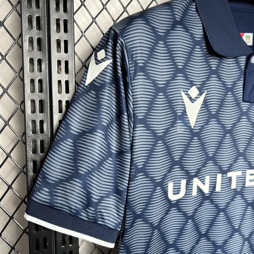 Wrexham 24-25 Away Jersey - Fans Version - UnitedFutballJersey