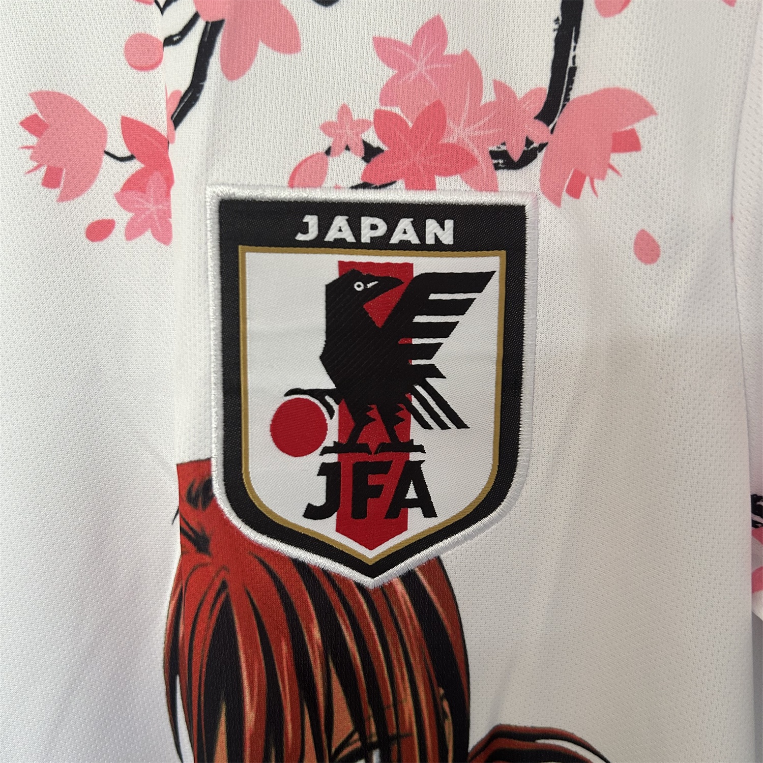 Japan 25-26 Rurouni Kenshin Himura Kenshin White Special Jersey - Fans Version - UnitedFutballJersey
