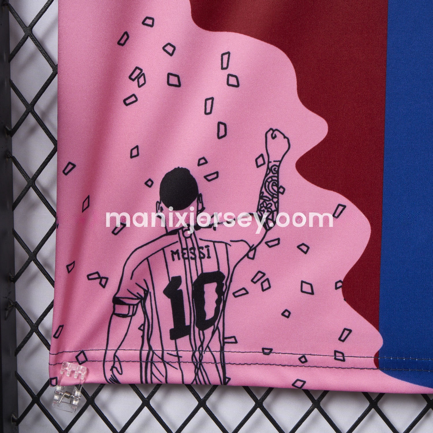 Messi Career Commemorative Jersey - Fans Version - Barcelona Argentina Paris Saint-Germain PSG INT M.A.M - UnitedFutballJersey