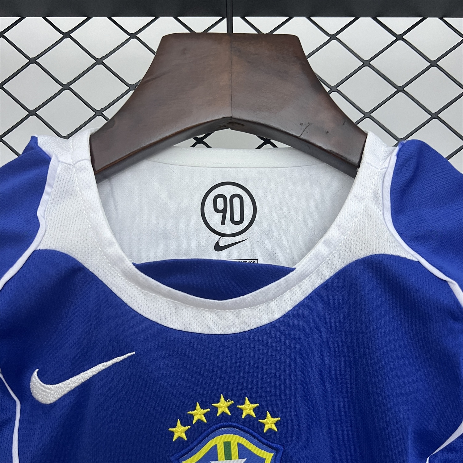 Retro Brazil 2004 Away Kids Kit - UnitedFutballJersey