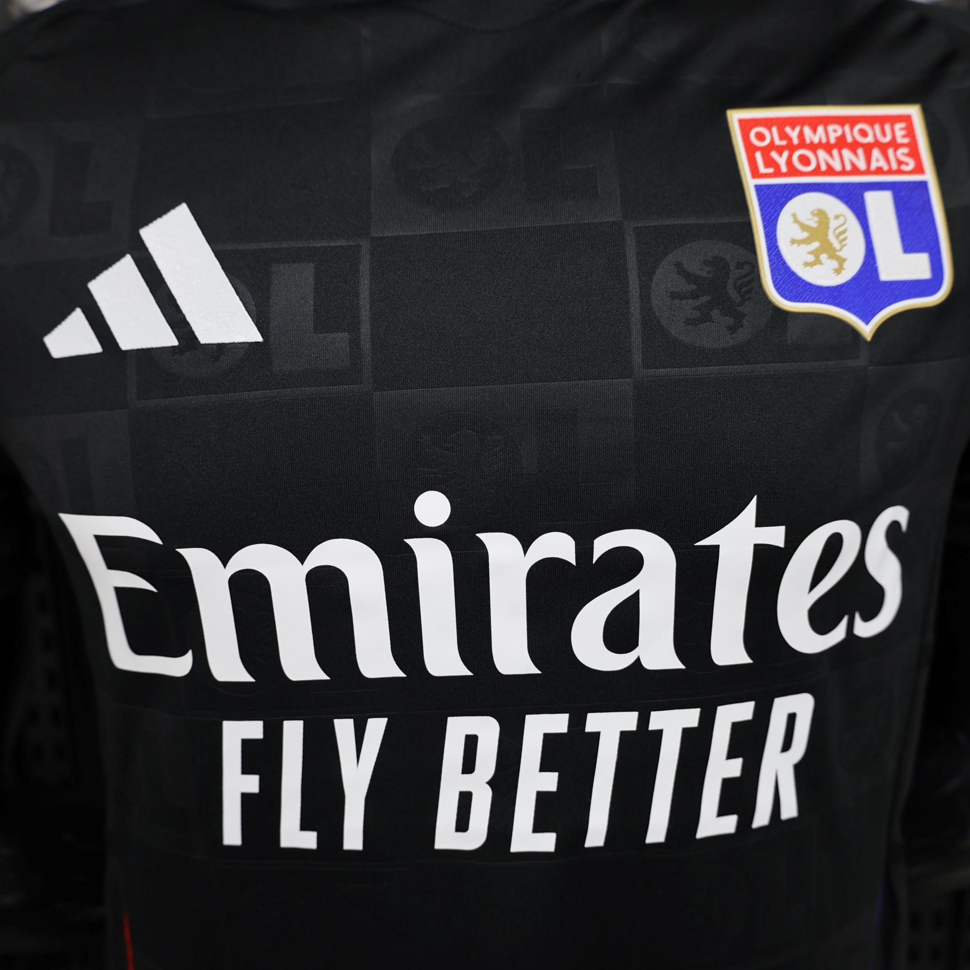 Olympique Lyonnais Lyon 24-25 Away Jersey - Player Version - UnitedFutballJersey