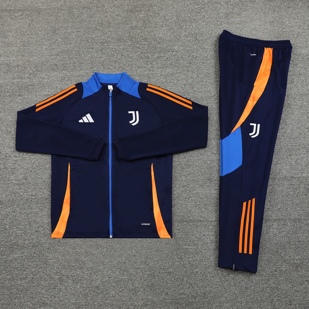 Juventus 24-25 Jacket Training Tracksuit - Royal Blue - UnitedFutballJersey