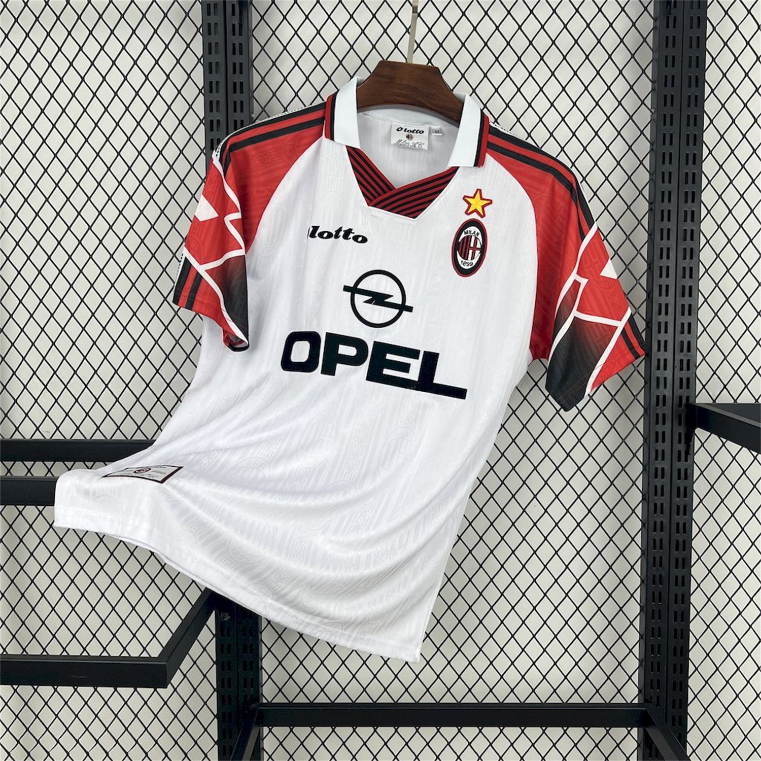 Retro AC Milan 1997-98 White Special Jersey - UnitedFutballJersey