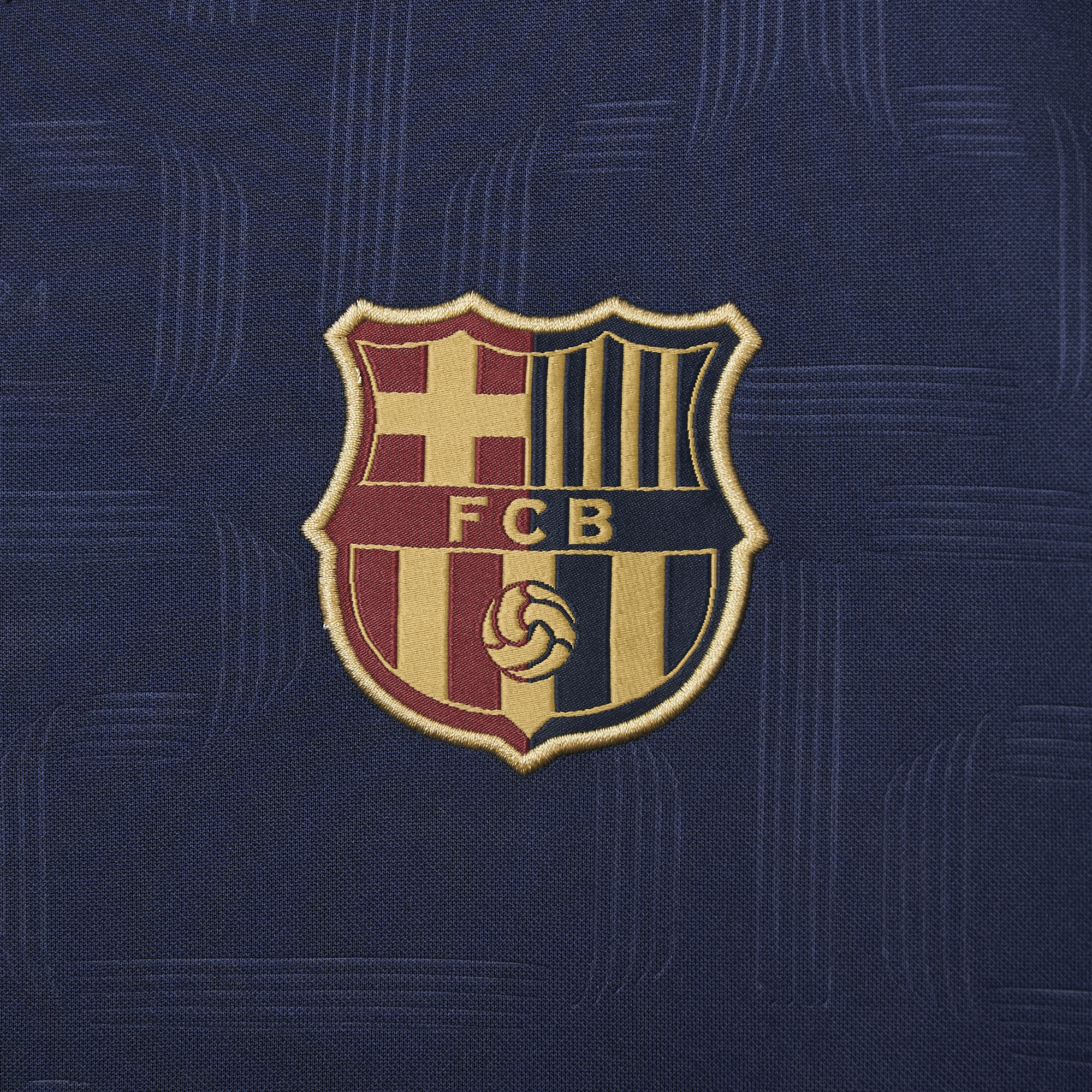 B.A.R.S.A 24-25 Navy Blue 125th Anniversary Pre-match Jersey - Fans Version - UnitedFutballJersey