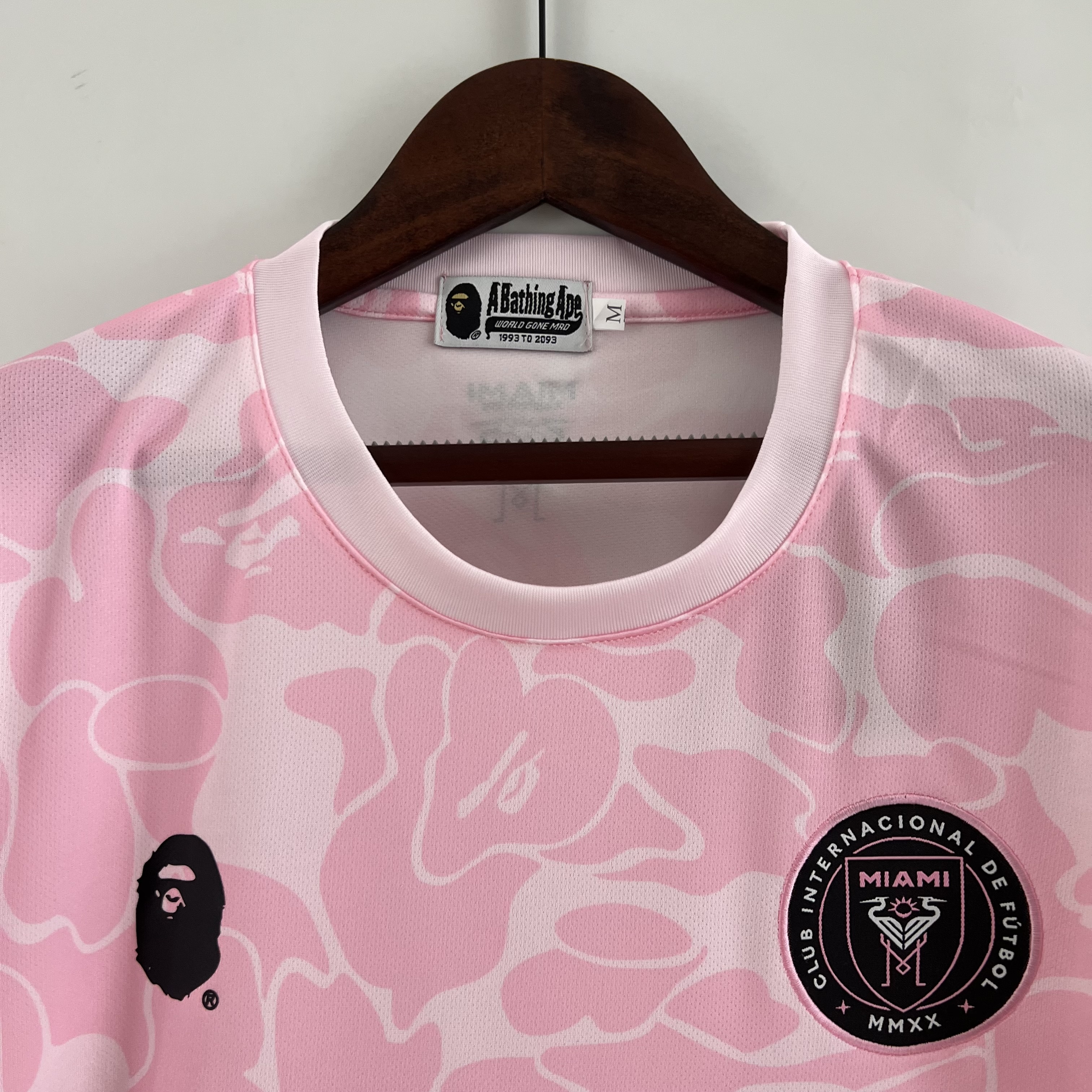 INT M.A.M x A.P.E 23-24 Pink Special Edition Jersey - Fans Version - UnitedFutballJersey