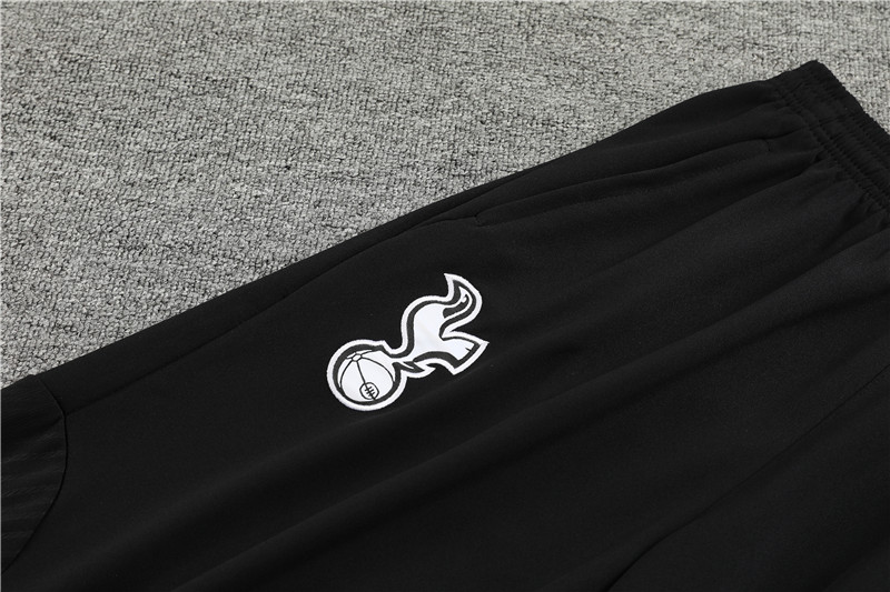 Tottenham Hotspur 23-24 Long Sleeve Training Set -Black - UnitedFutballJersey