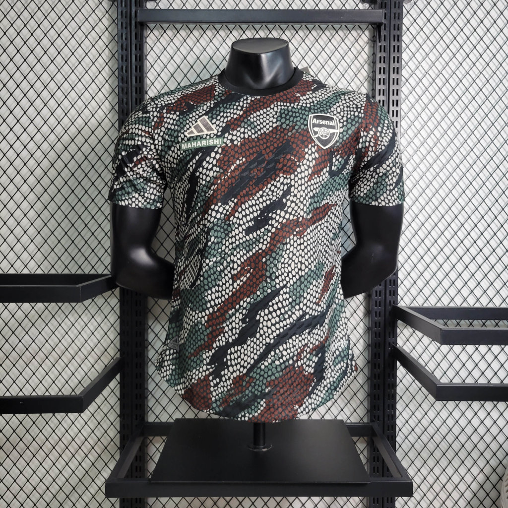 Arsenal x M.A.H.A R.I.S.H.I Limited Edition Jersey - Player Version - UnitedFutballJersey